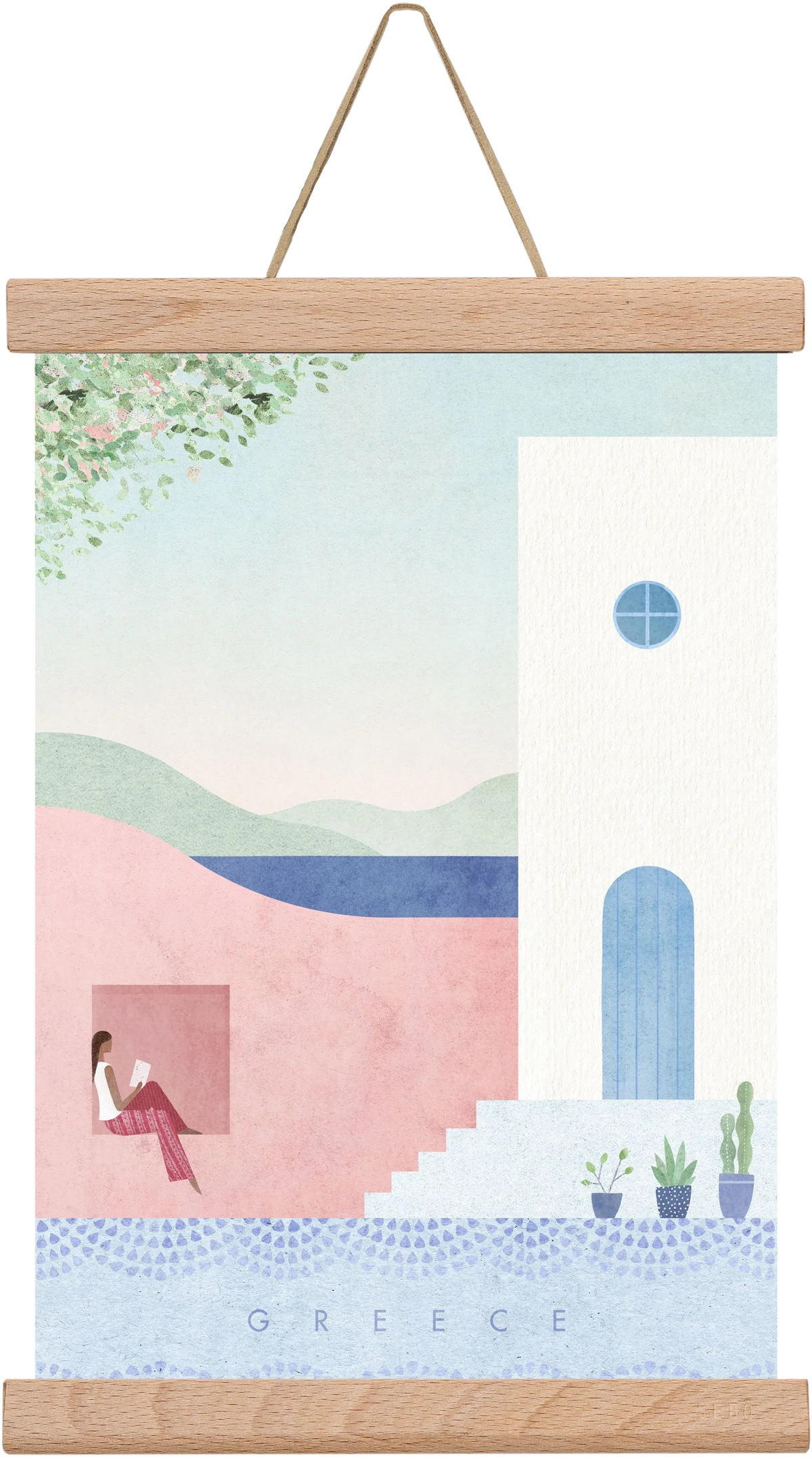 Greece Travel Poster - artbridge