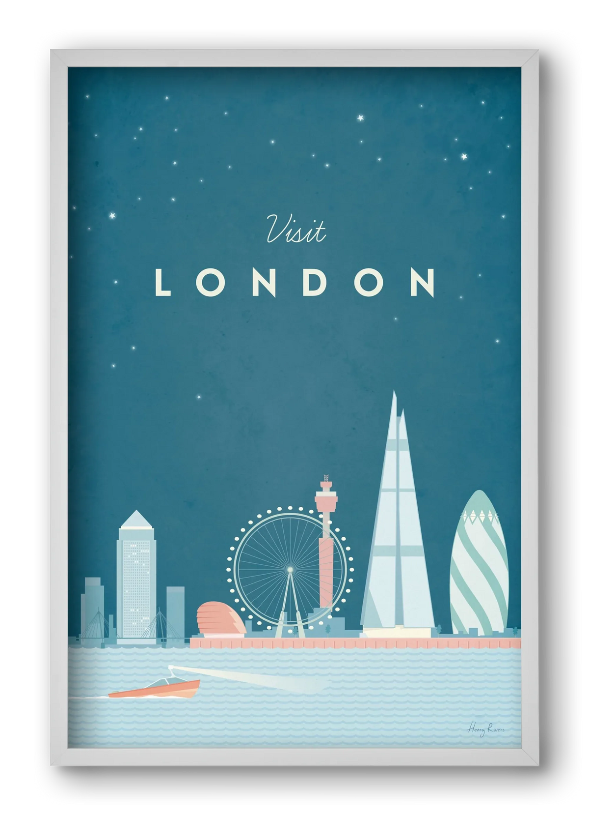 London Travel Poster - artbridge