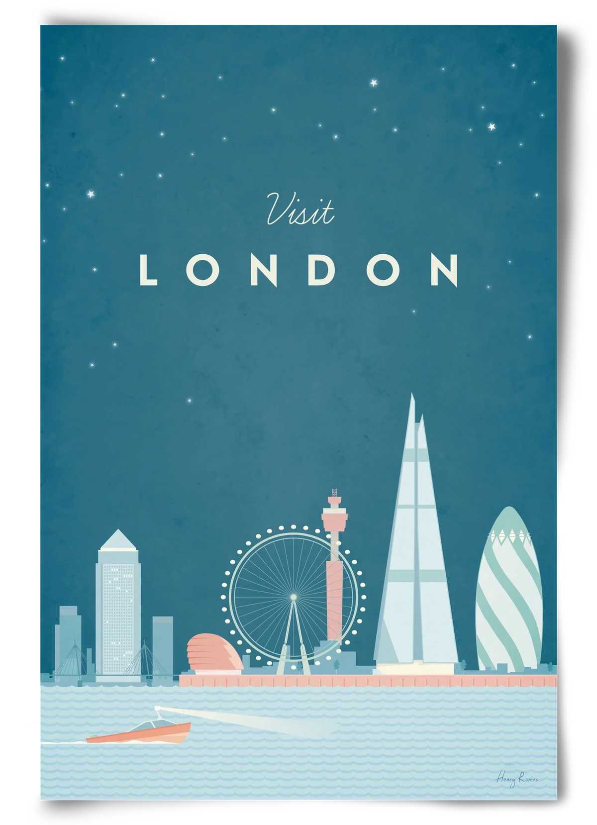 London Travel Poster - artbridge