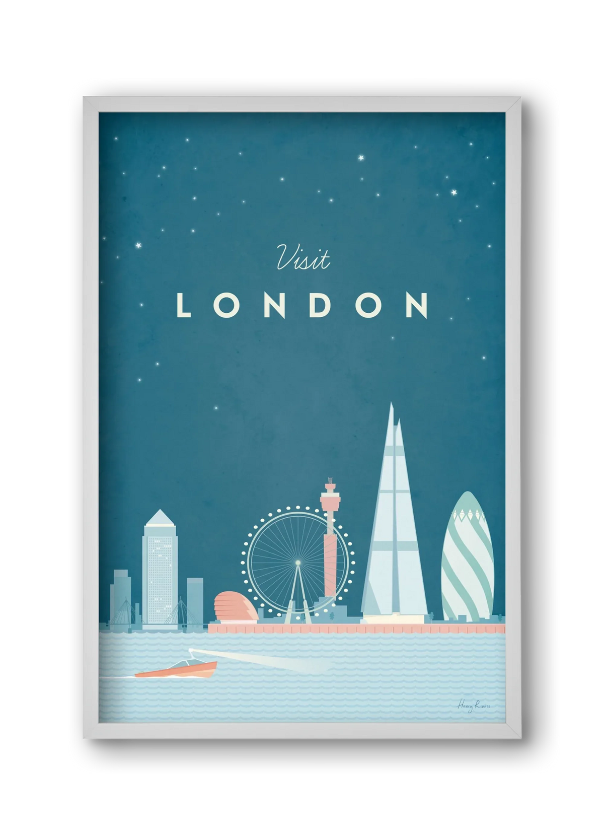 London Travel Poster - artbridge