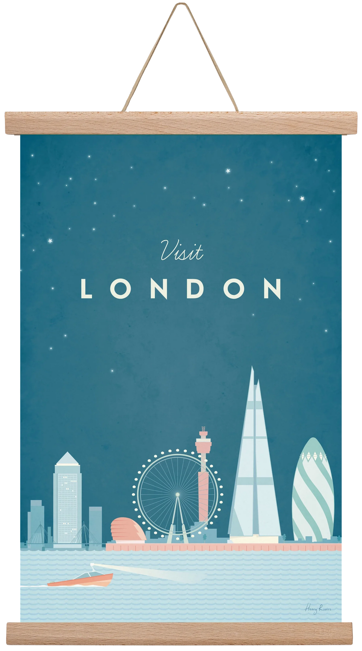 London Travel Poster - artbridge