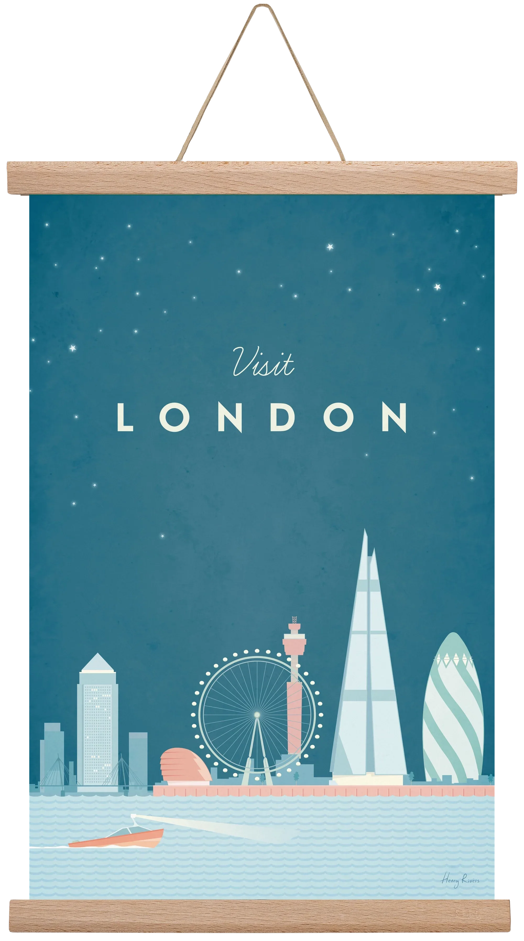 London Travel Poster - artbridge