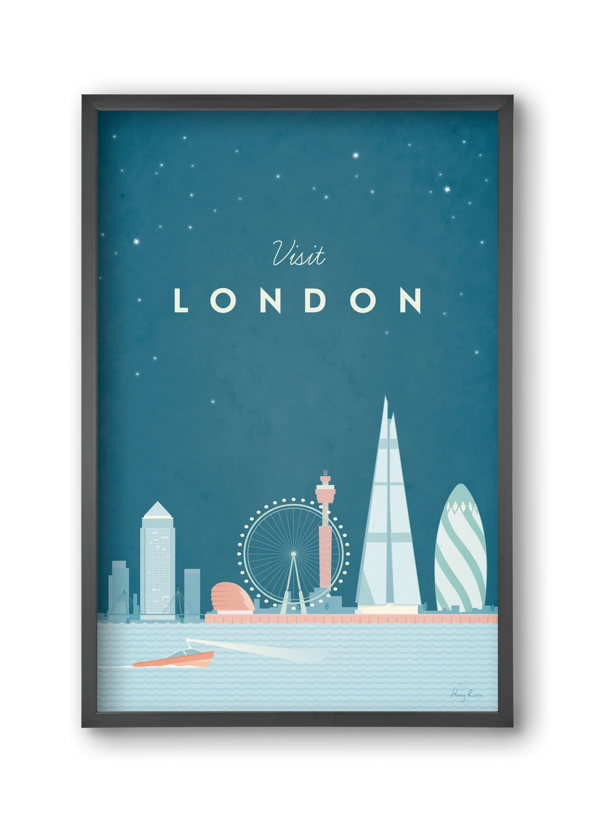 London Travel Poster - artbridge