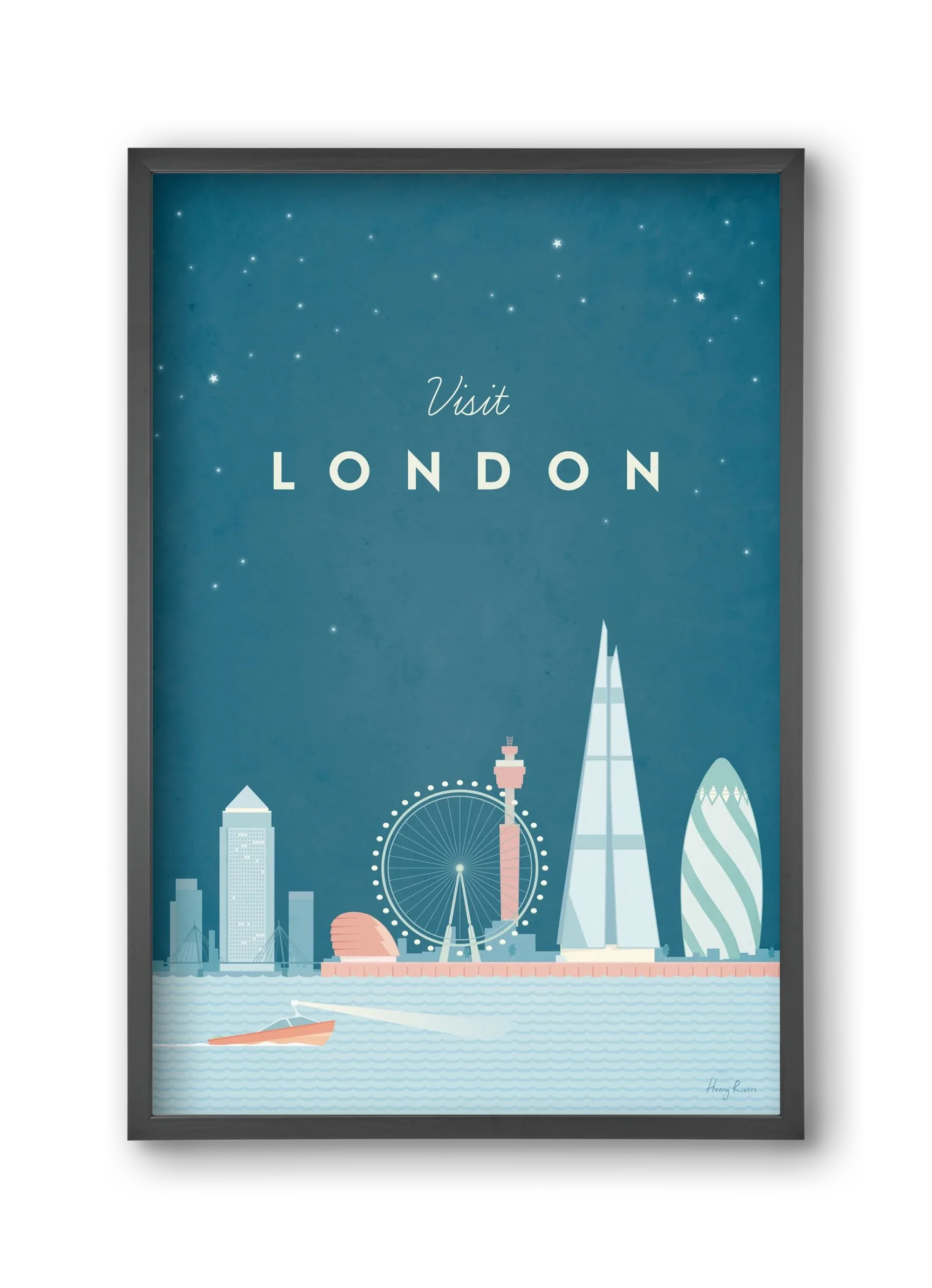 London Travel Poster - artbridge