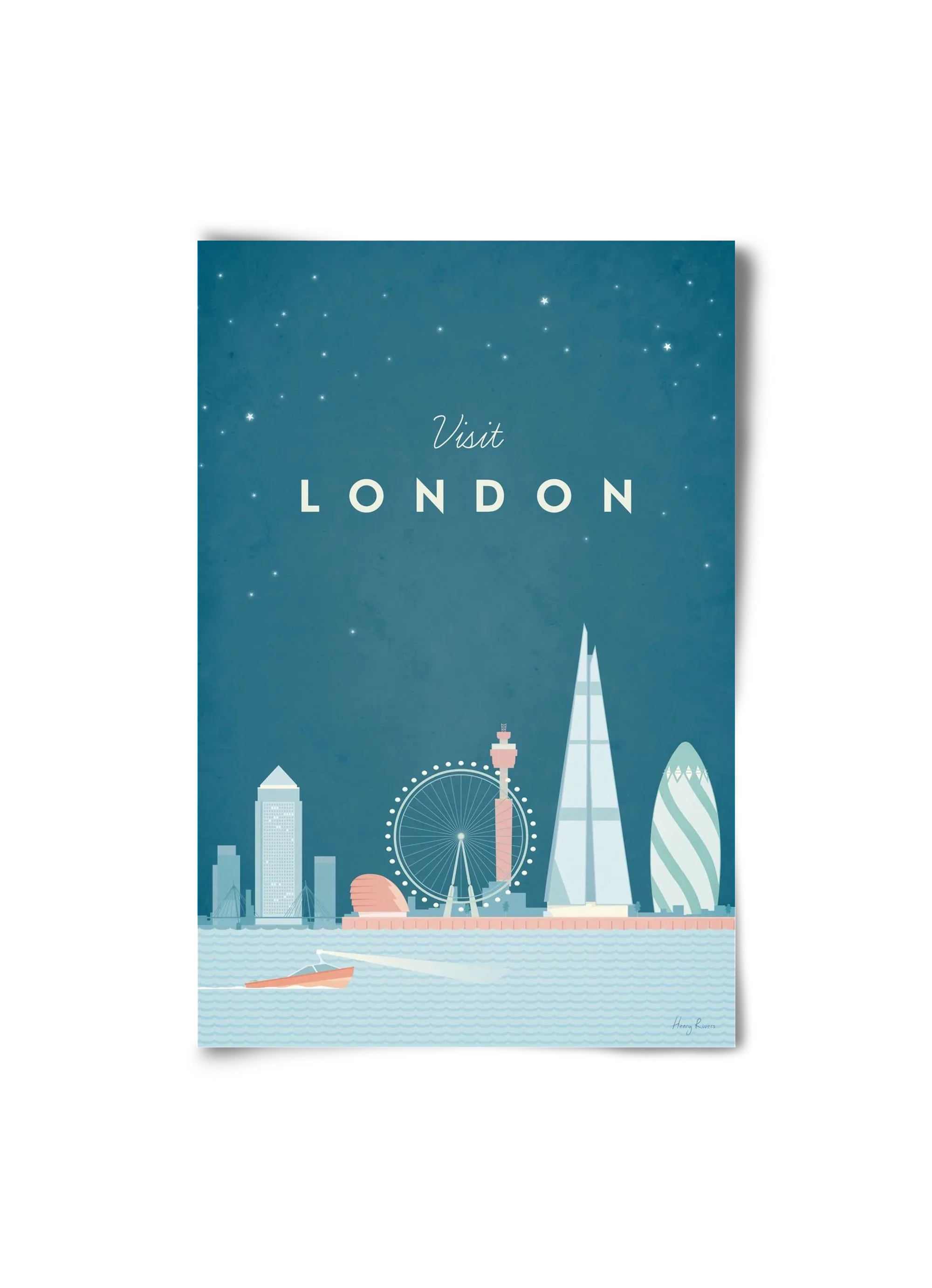 London Travel Poster - artbridge