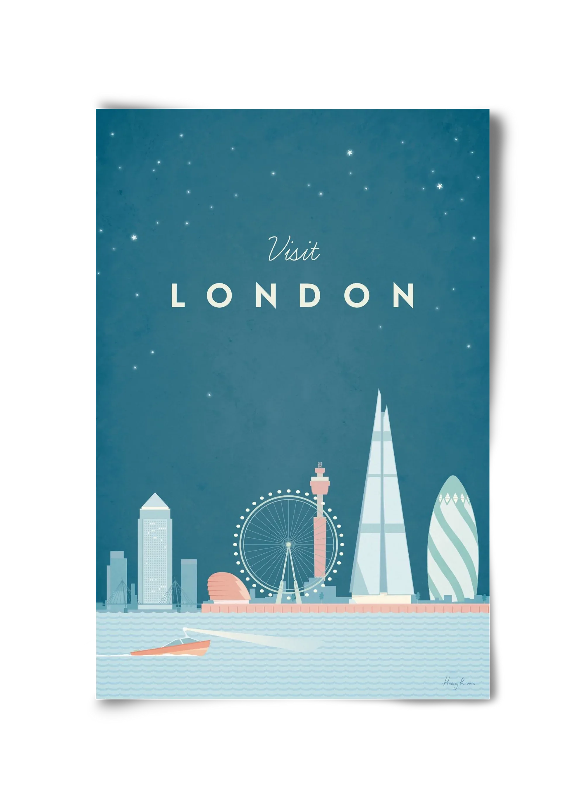 London Travel Poster - artbridge