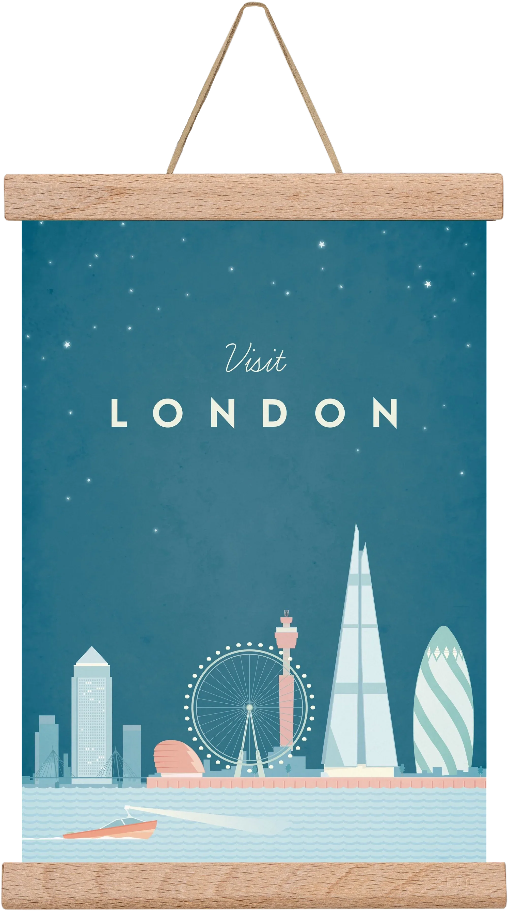 London Travel Poster - artbridge
