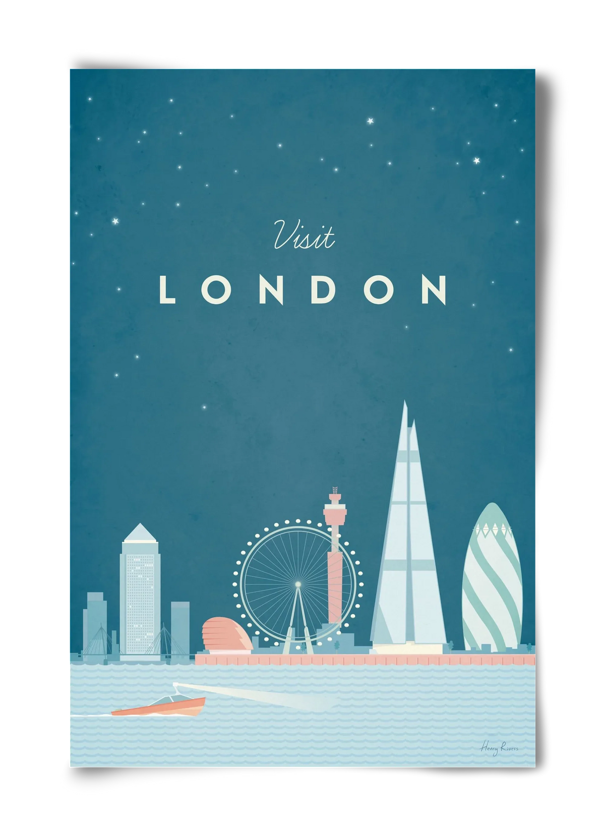 London Travel Poster - artbridge