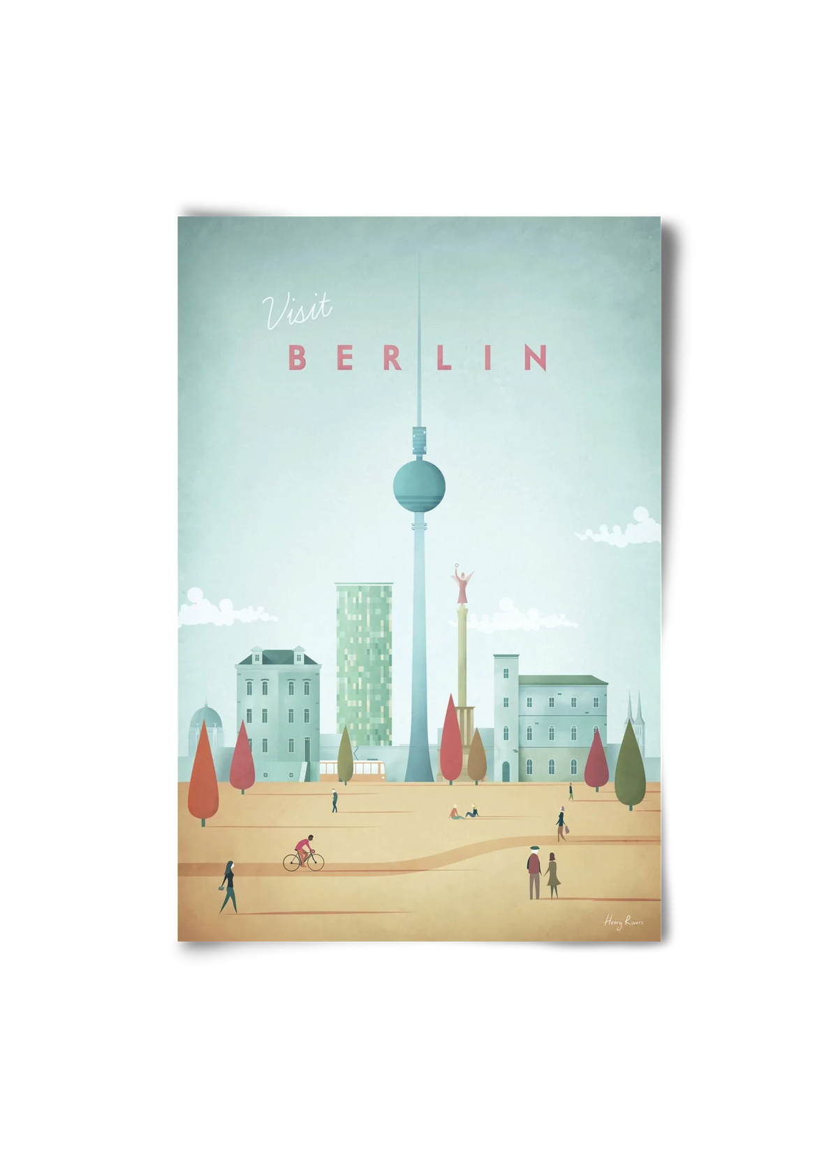 Berlin Travel Poster - artbridge