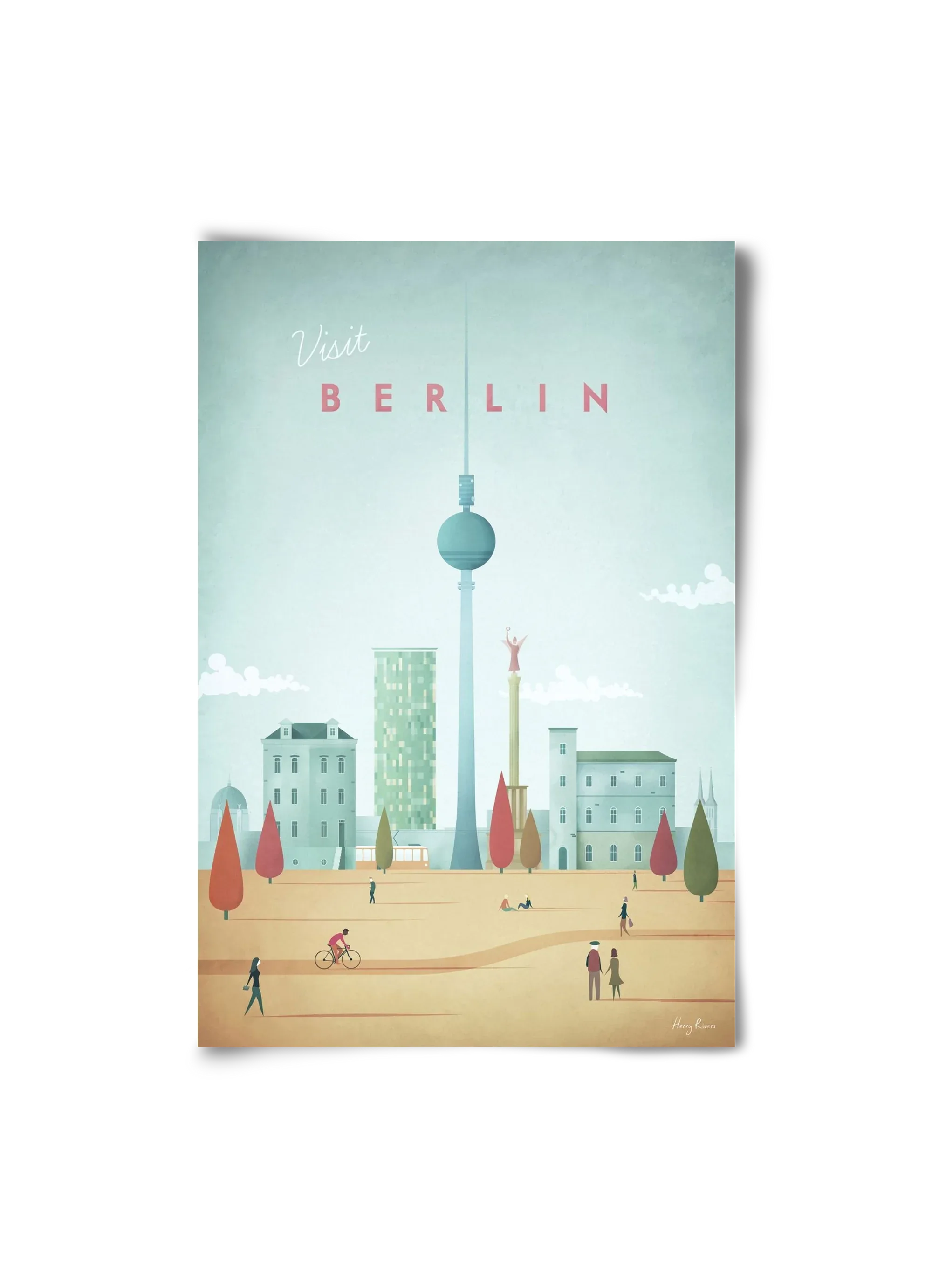 Berlin Travel Poster - artbridge