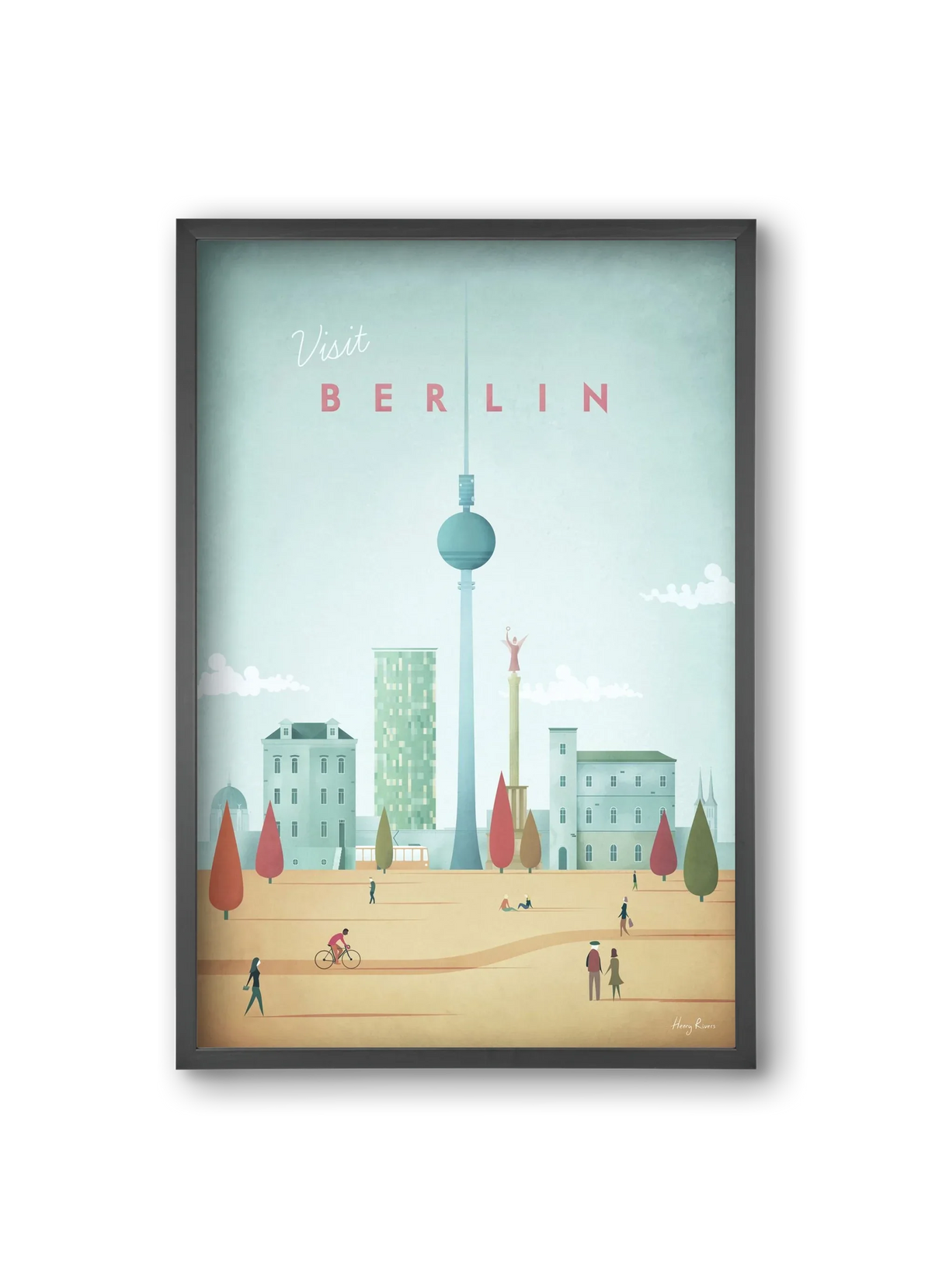 Berlin Travel Poster - artbridge