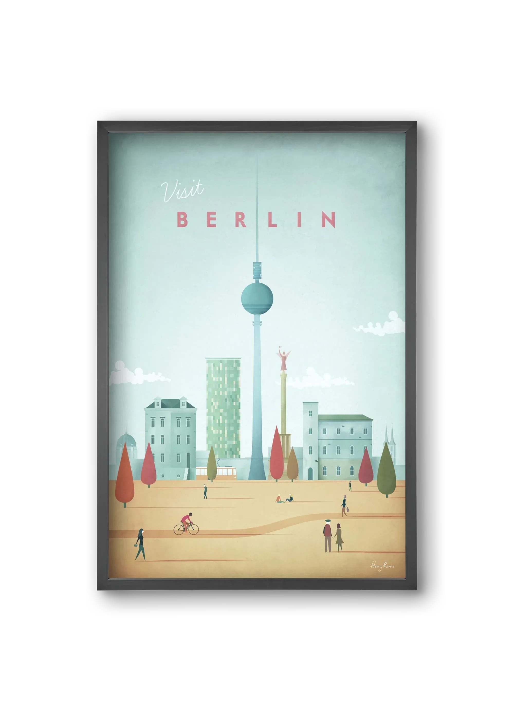 Berlin Travel Poster - artbridge