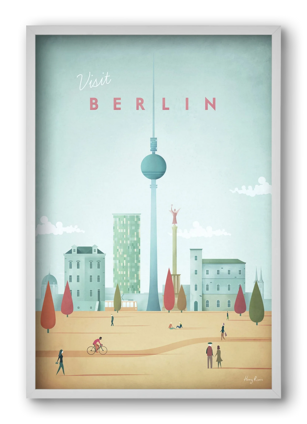 Berlin Travel Poster - artbridge