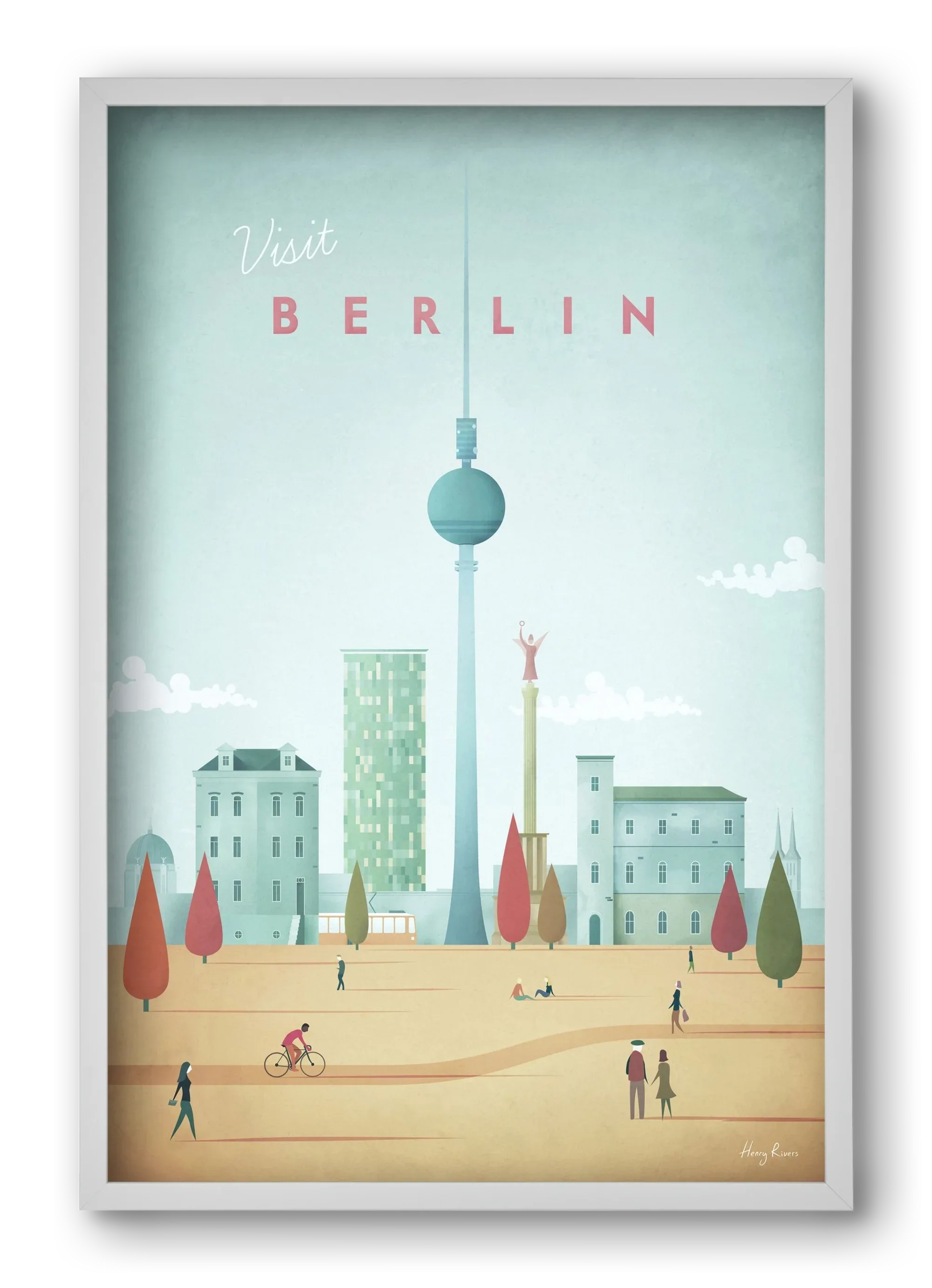 Berlin Travel Poster - artbridge