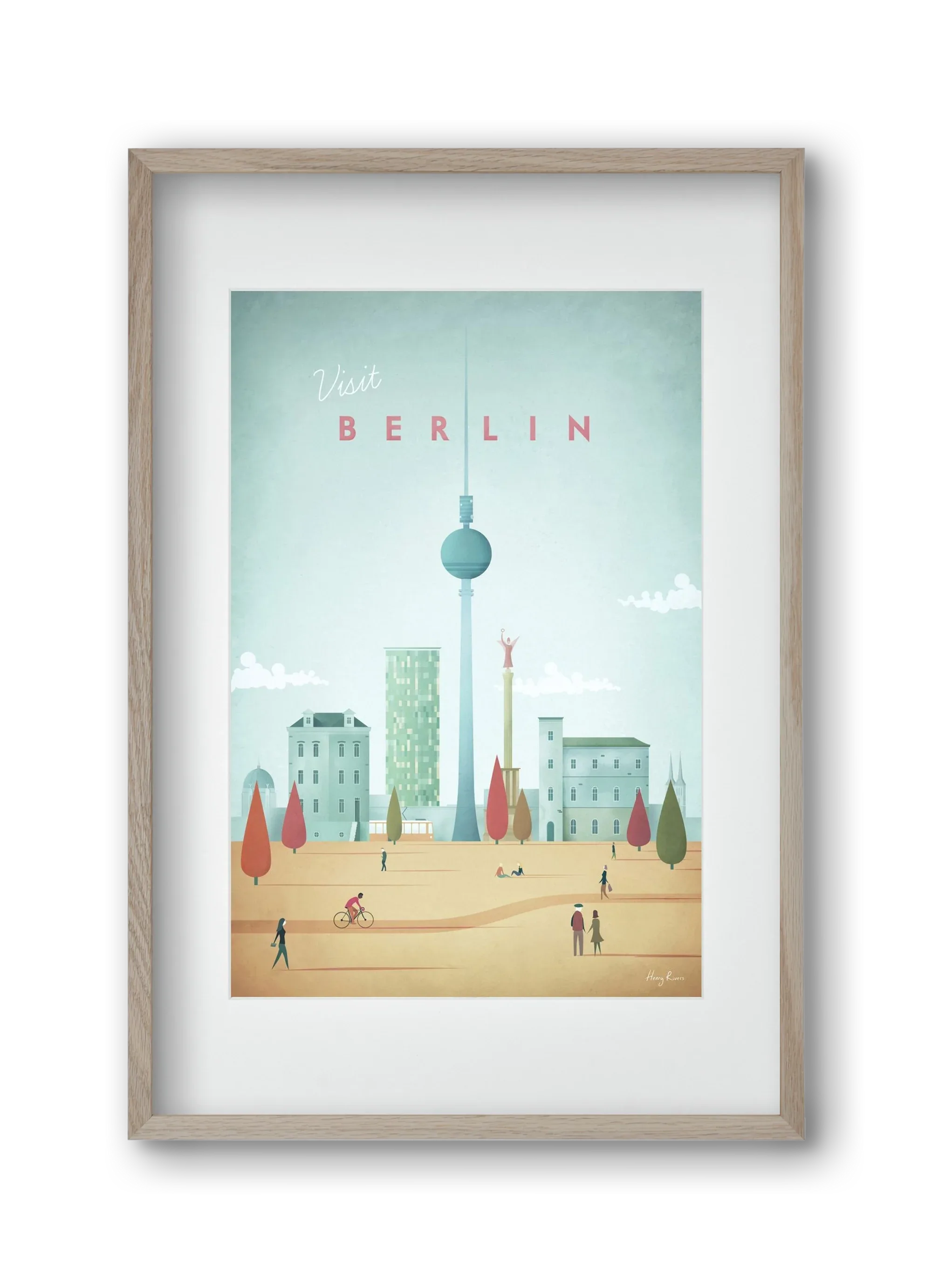 Berlin Travel Poster - artbridge