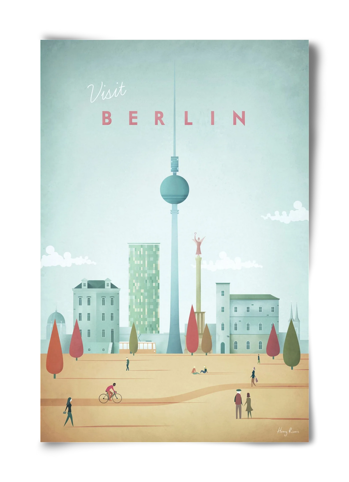 Berlin Travel Poster - artbridge