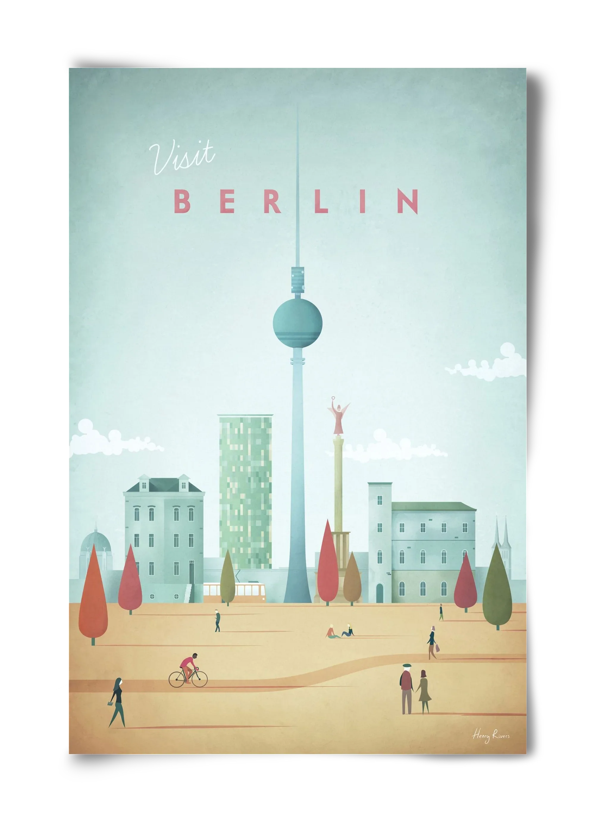 Berlin Travel Poster - artbridge