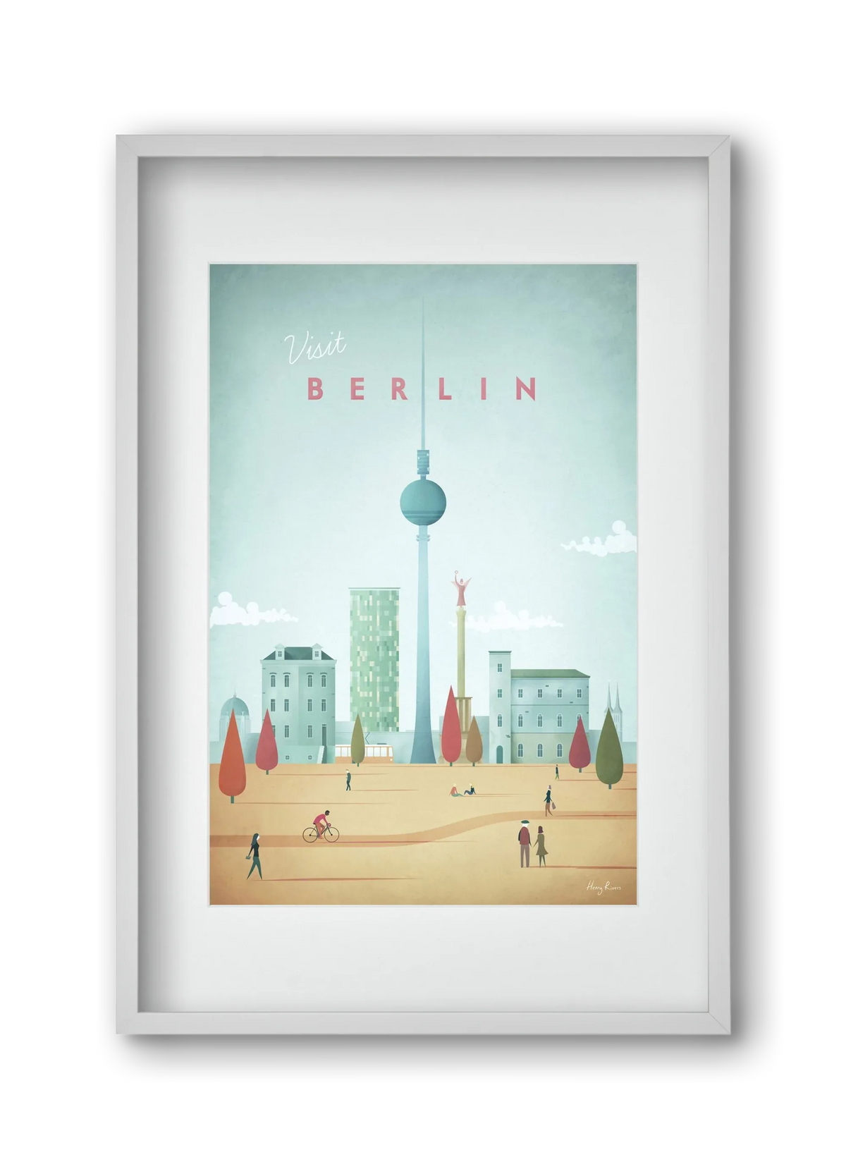 Berlin Travel Poster - artbridge