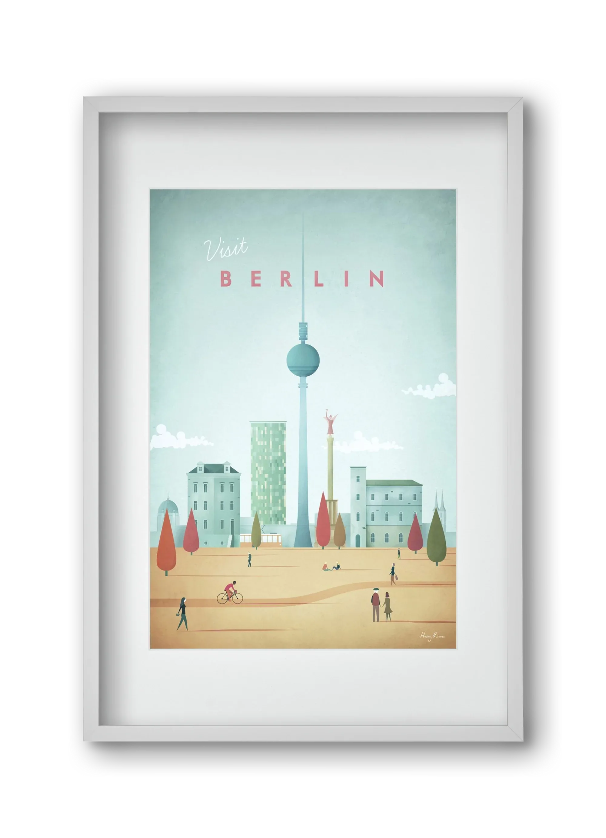 Berlin Travel Poster - artbridge