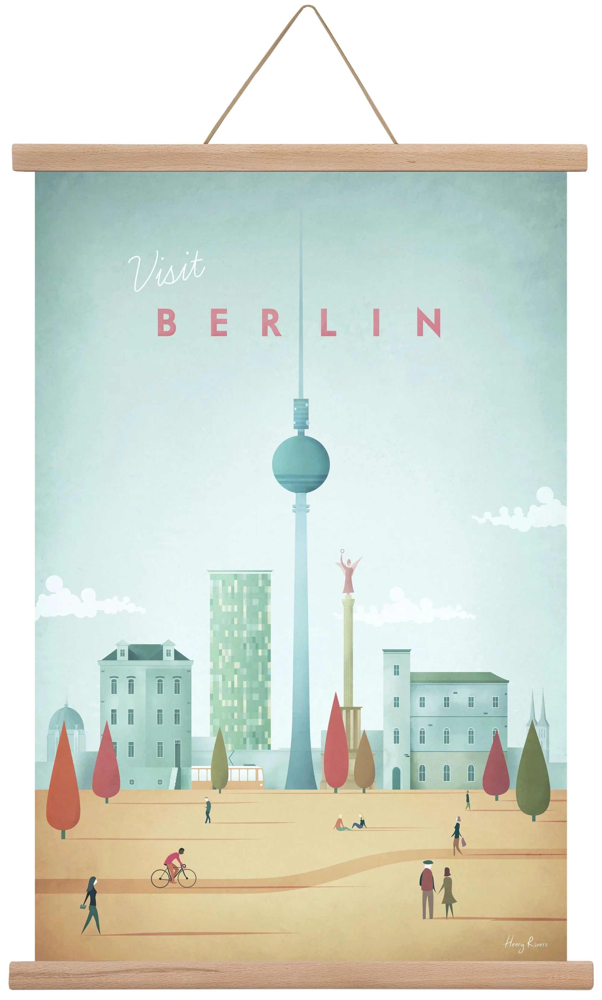 Berlin Travel Poster - artbridge