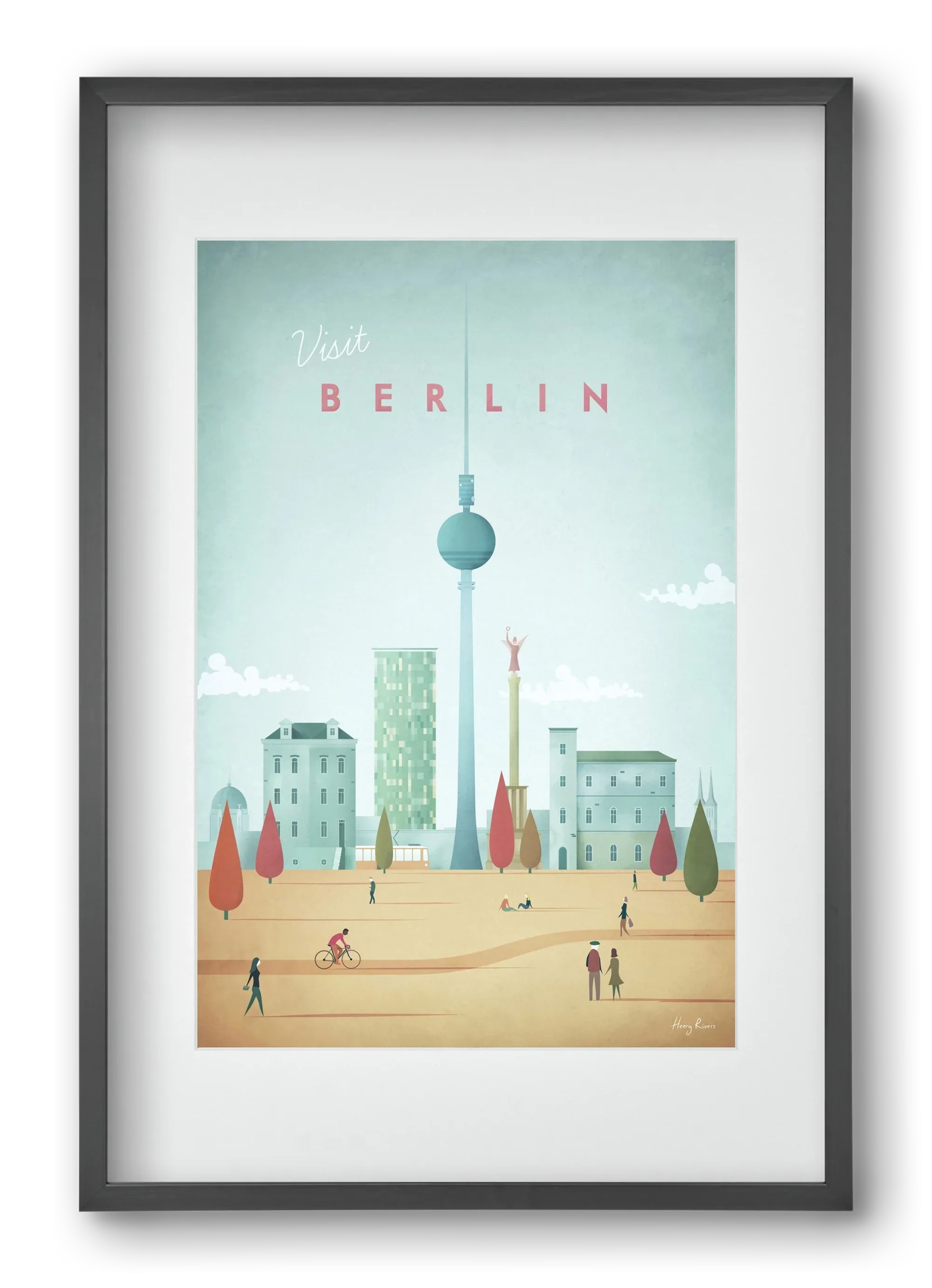 Berlin Travel Poster - artbridge