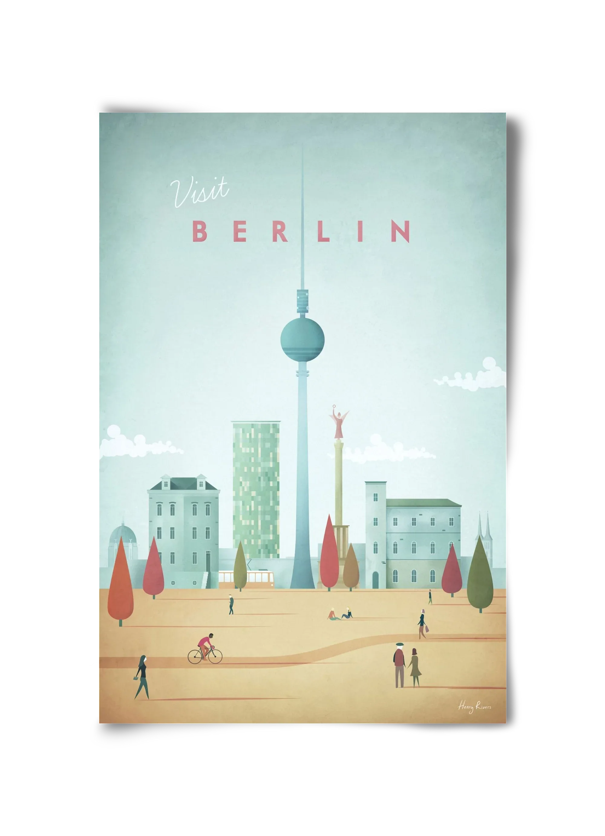 Berlin Travel Poster - artbridge