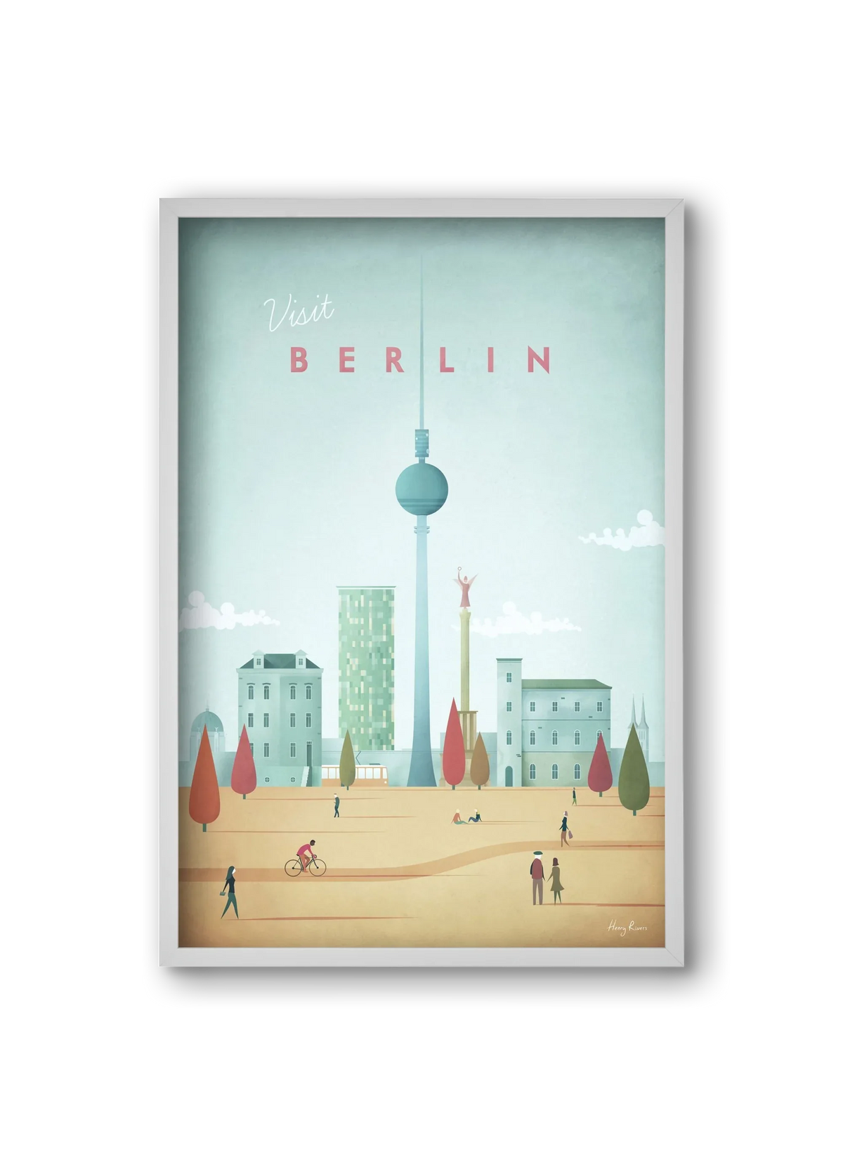 Berlin Travel Poster - artbridge
