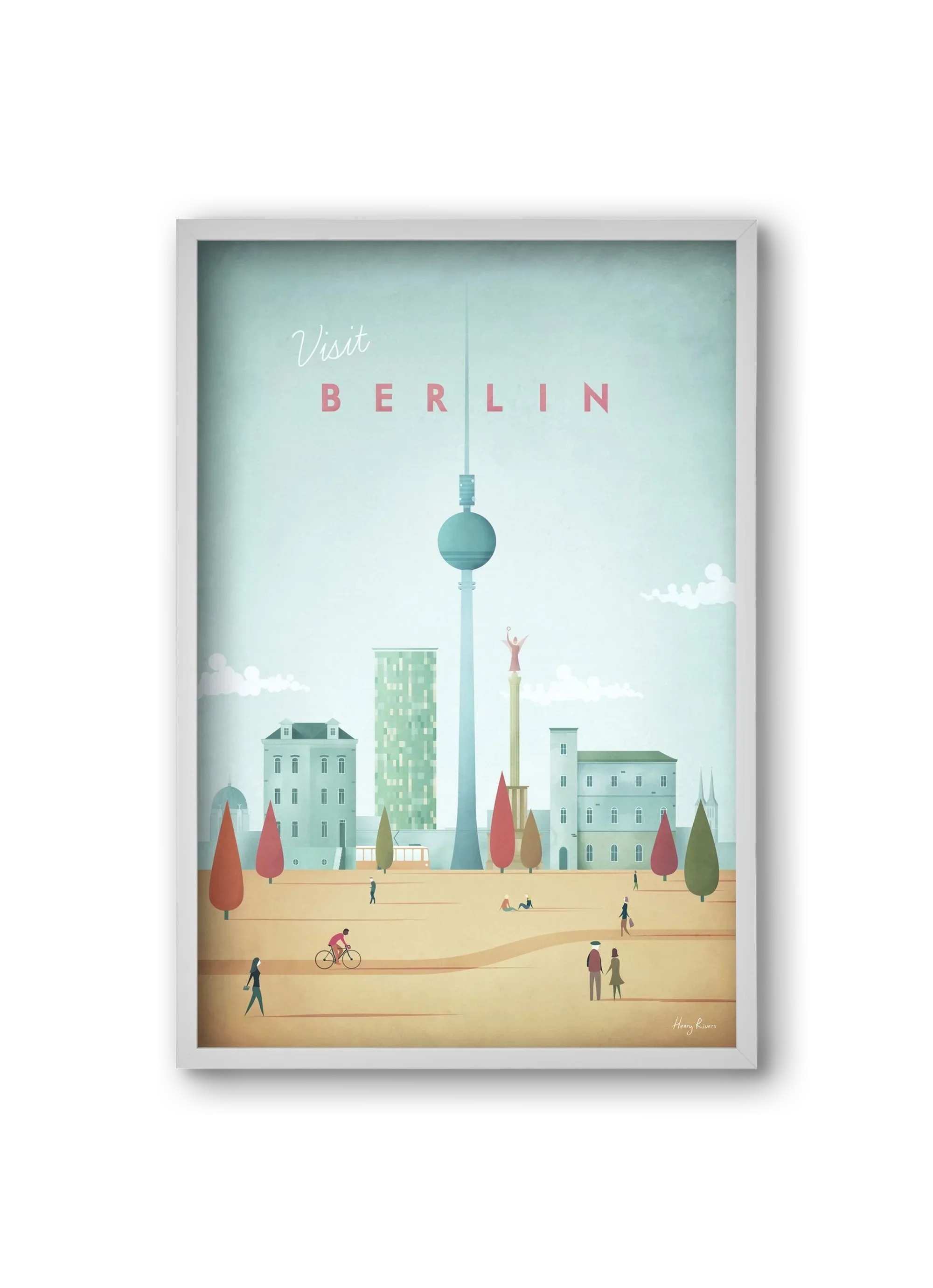 Berlin Travel Poster - artbridge