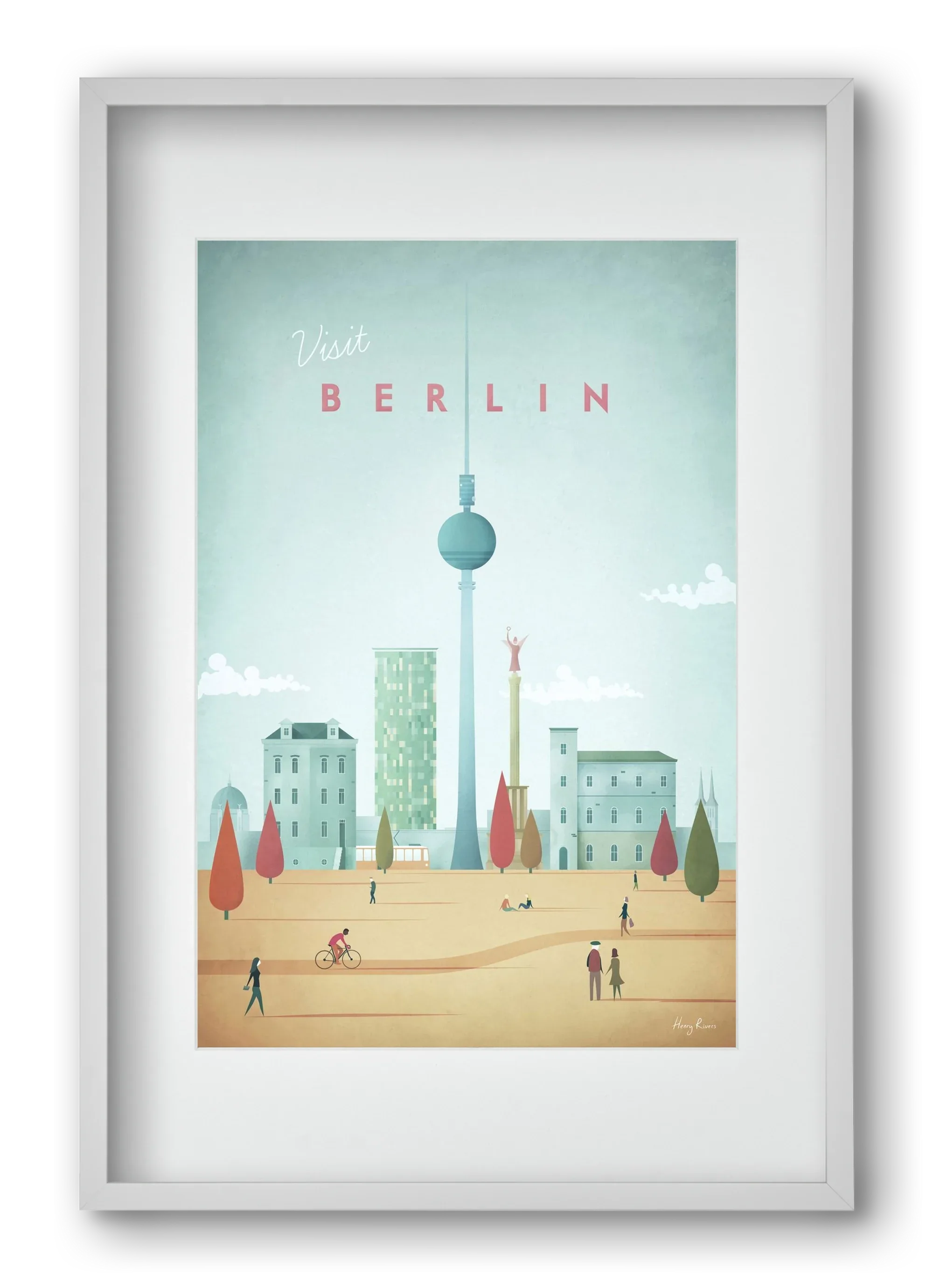 Berlin Travel Poster - artbridge