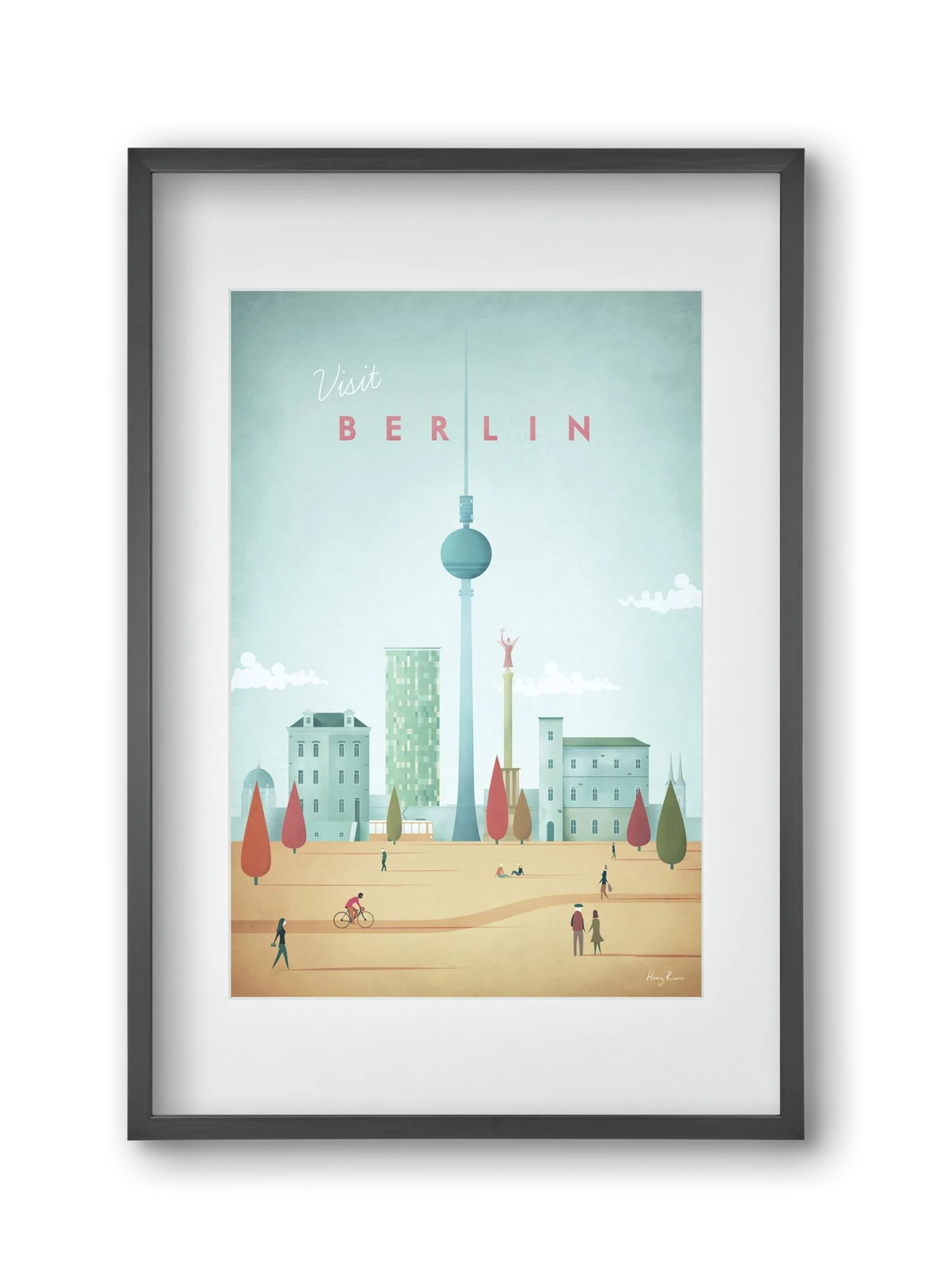 Berlin Travel Poster - artbridge