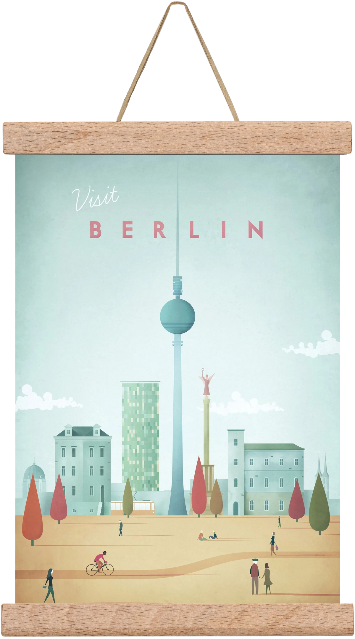 Berlin Travel Poster - artbridge
