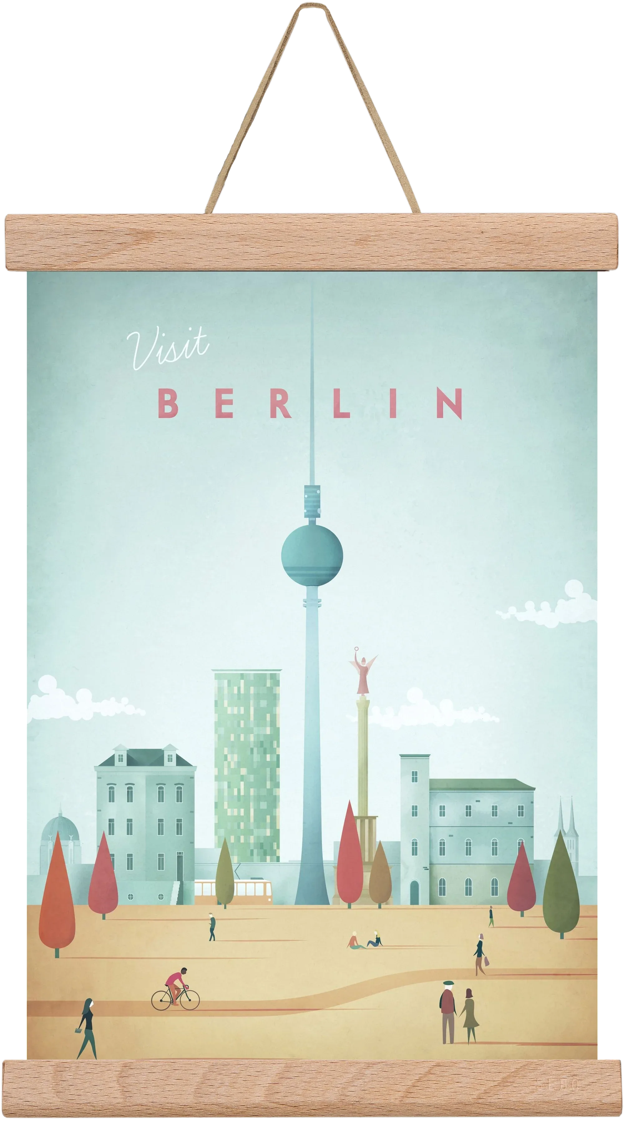 Berlin Travel Poster - artbridge