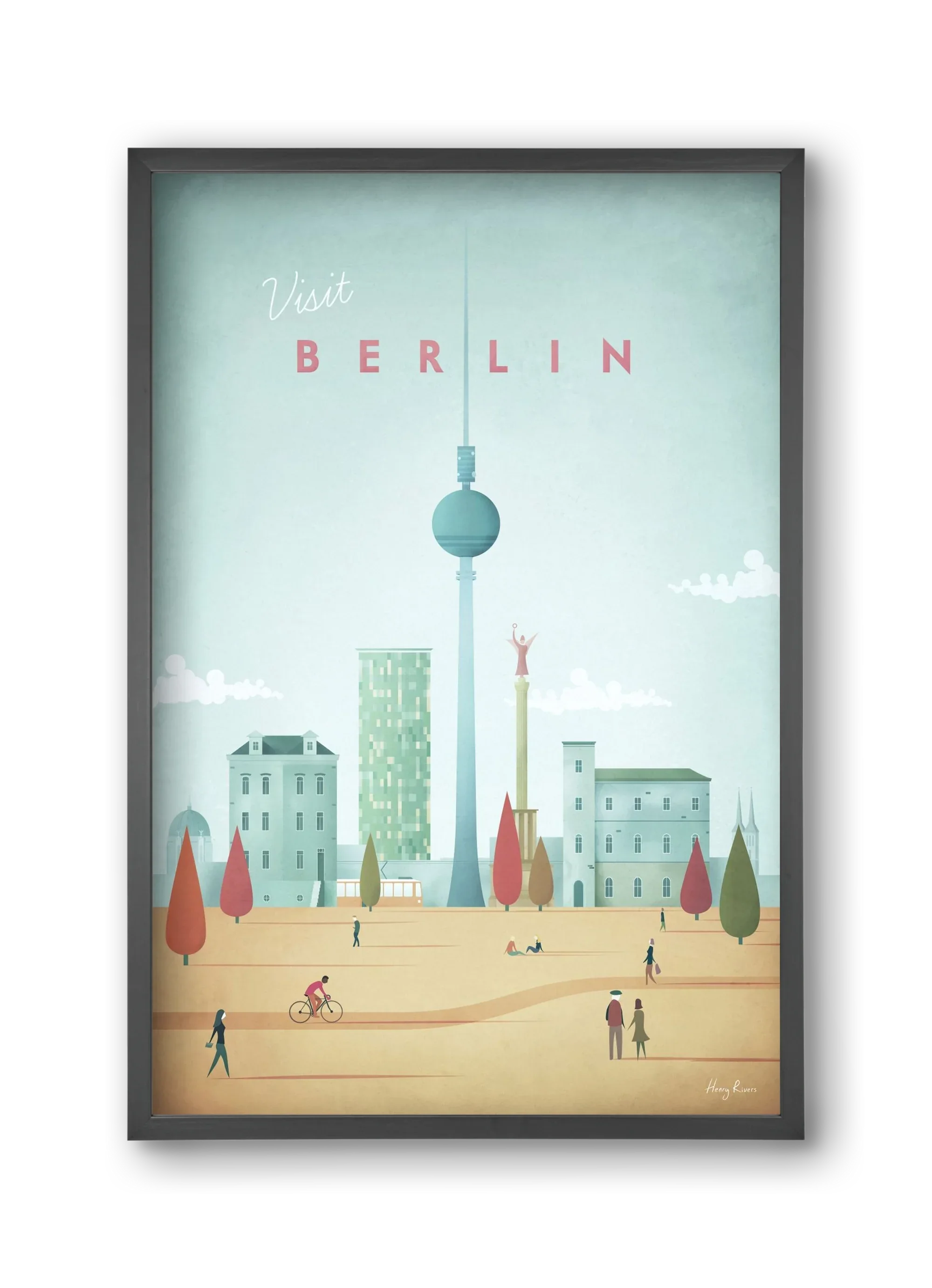 Berlin Travel Poster - artbridge