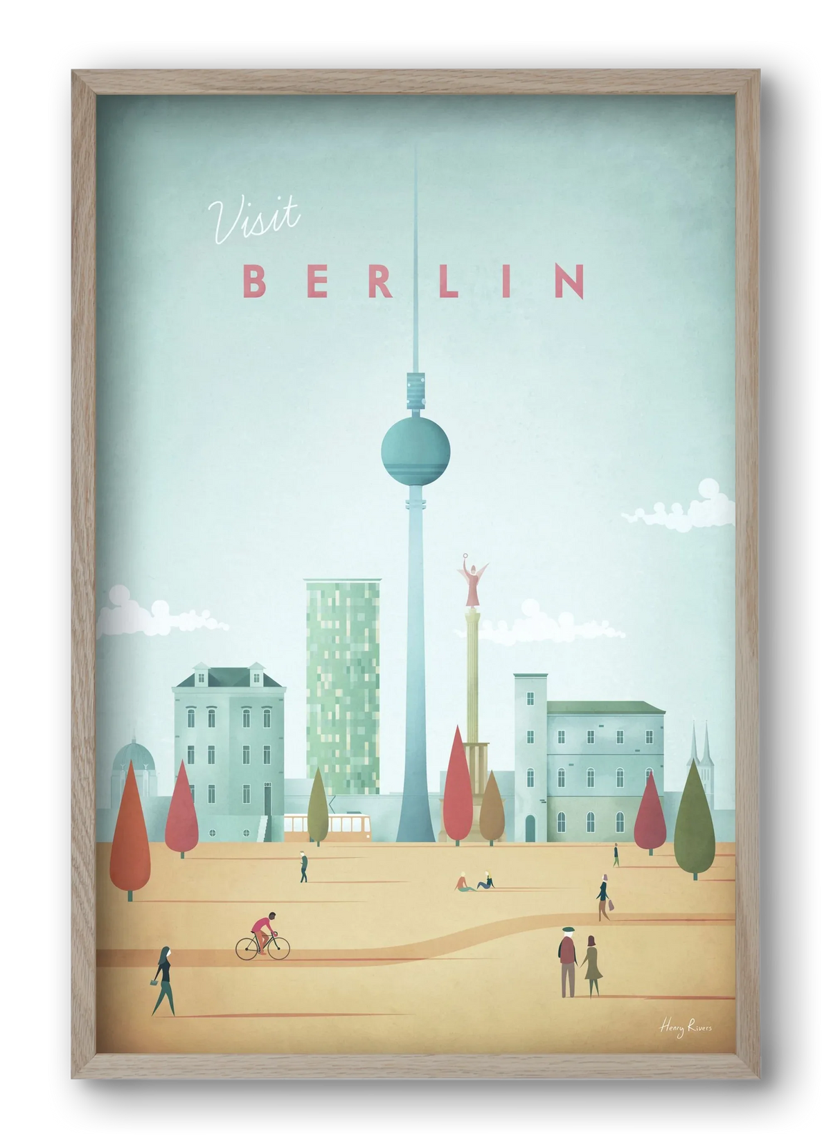 Berlin Travel Poster - artbridge