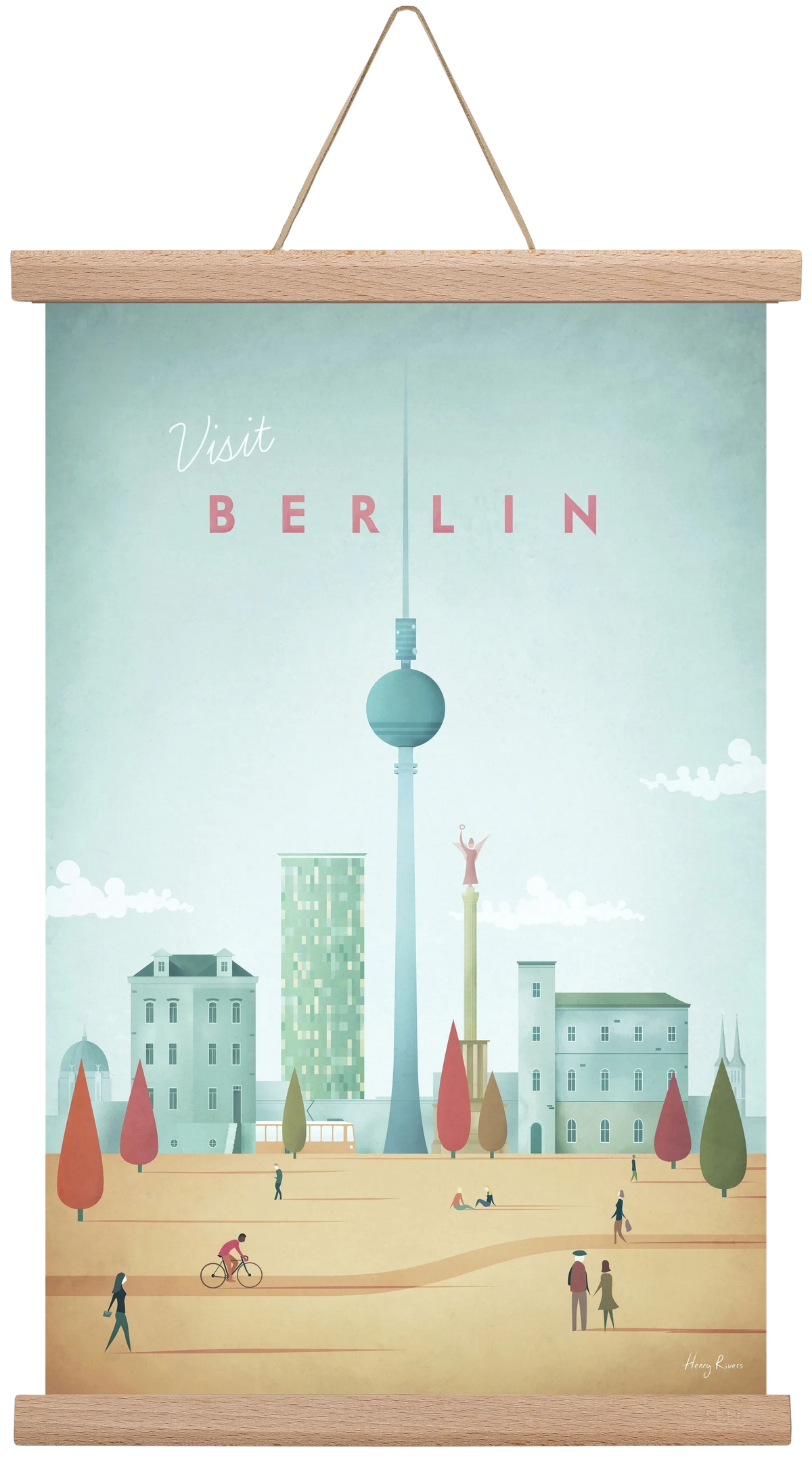 Berlin Travel Poster - artbridge