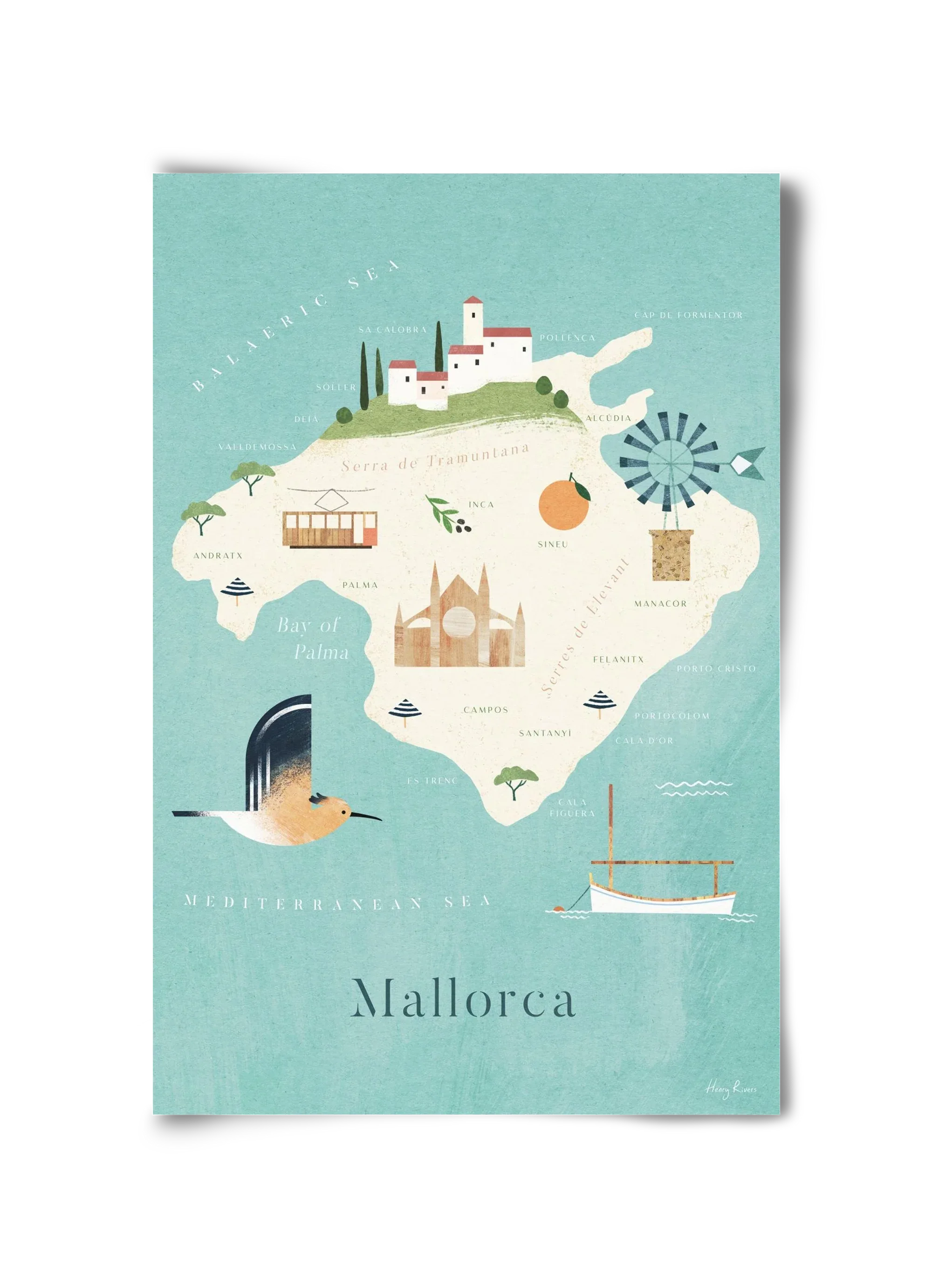Mallorca Map - artbridge