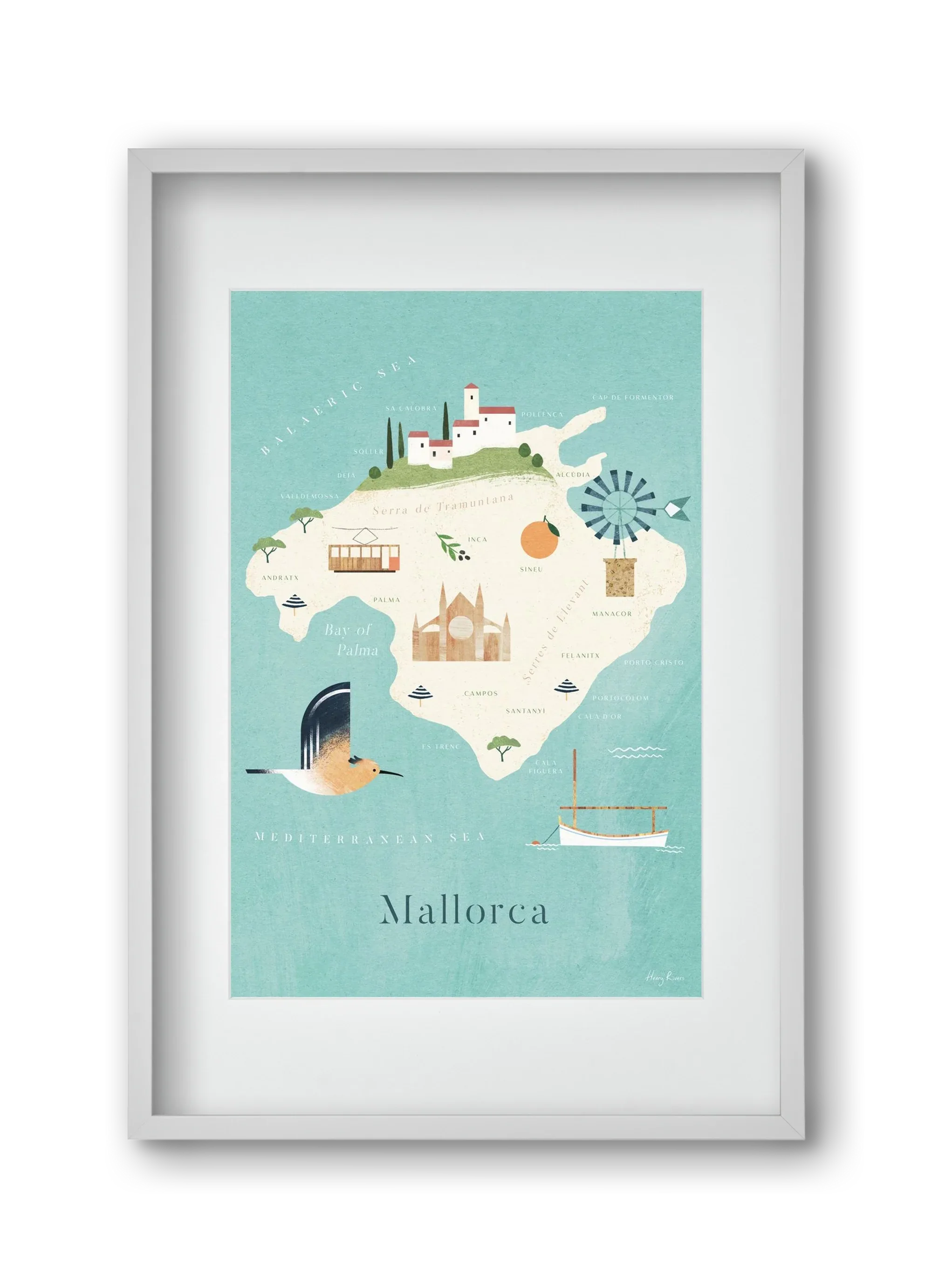 Mallorca Map - artbridge