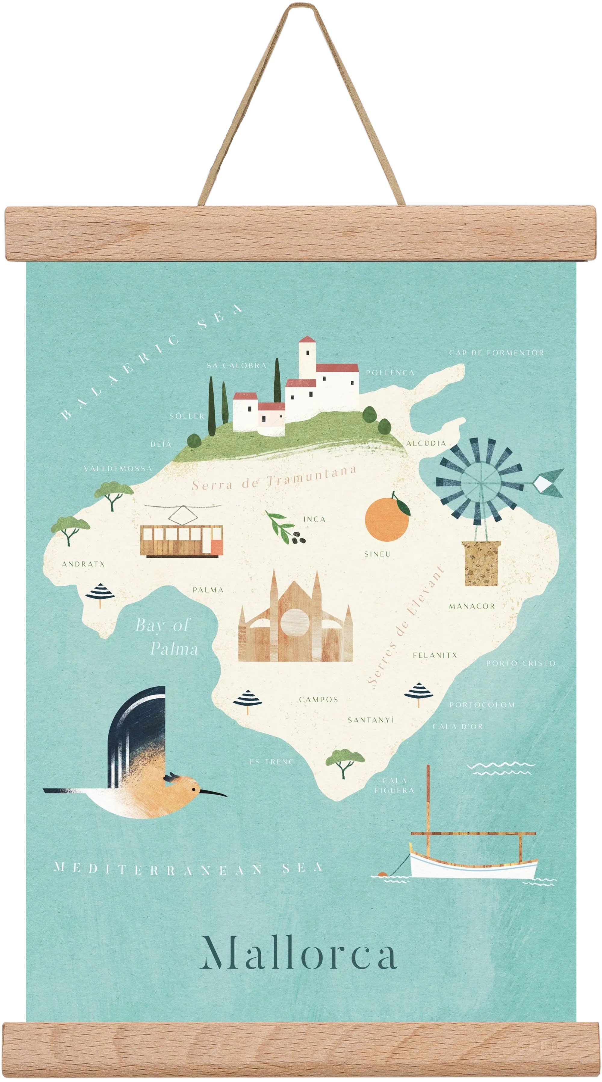 Mallorca Map - artbridge