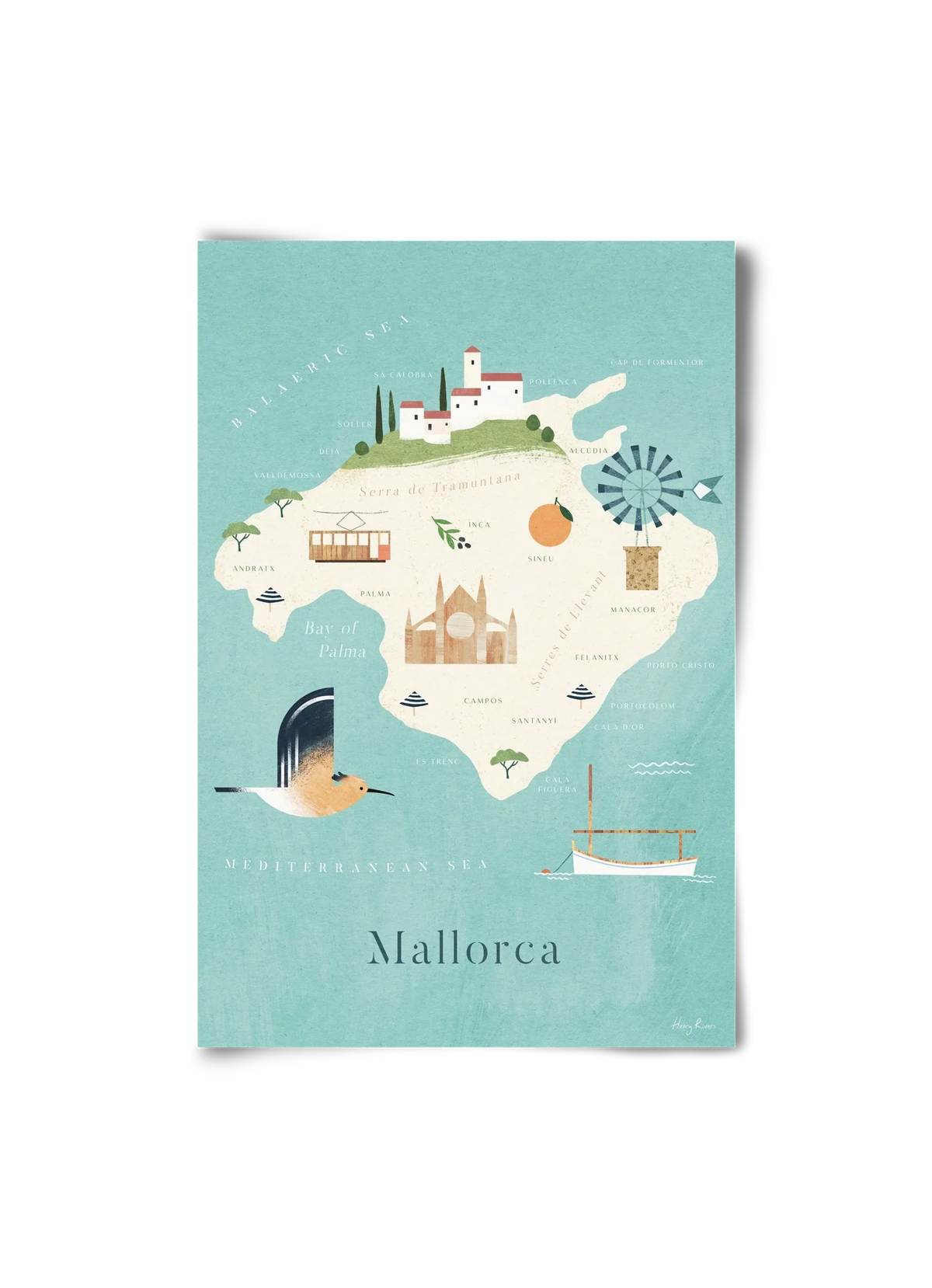 Mallorca Map - artbridge