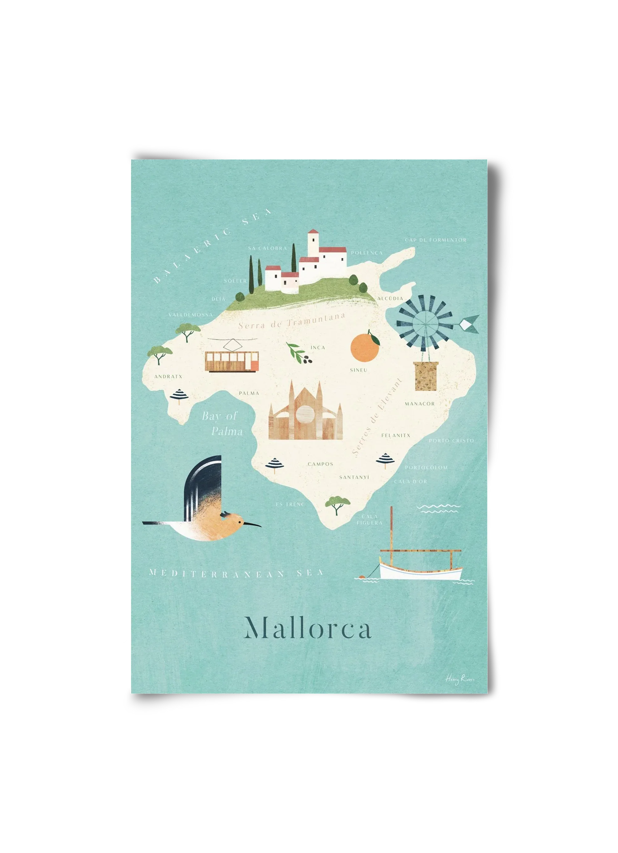 Mallorca Map - artbridge