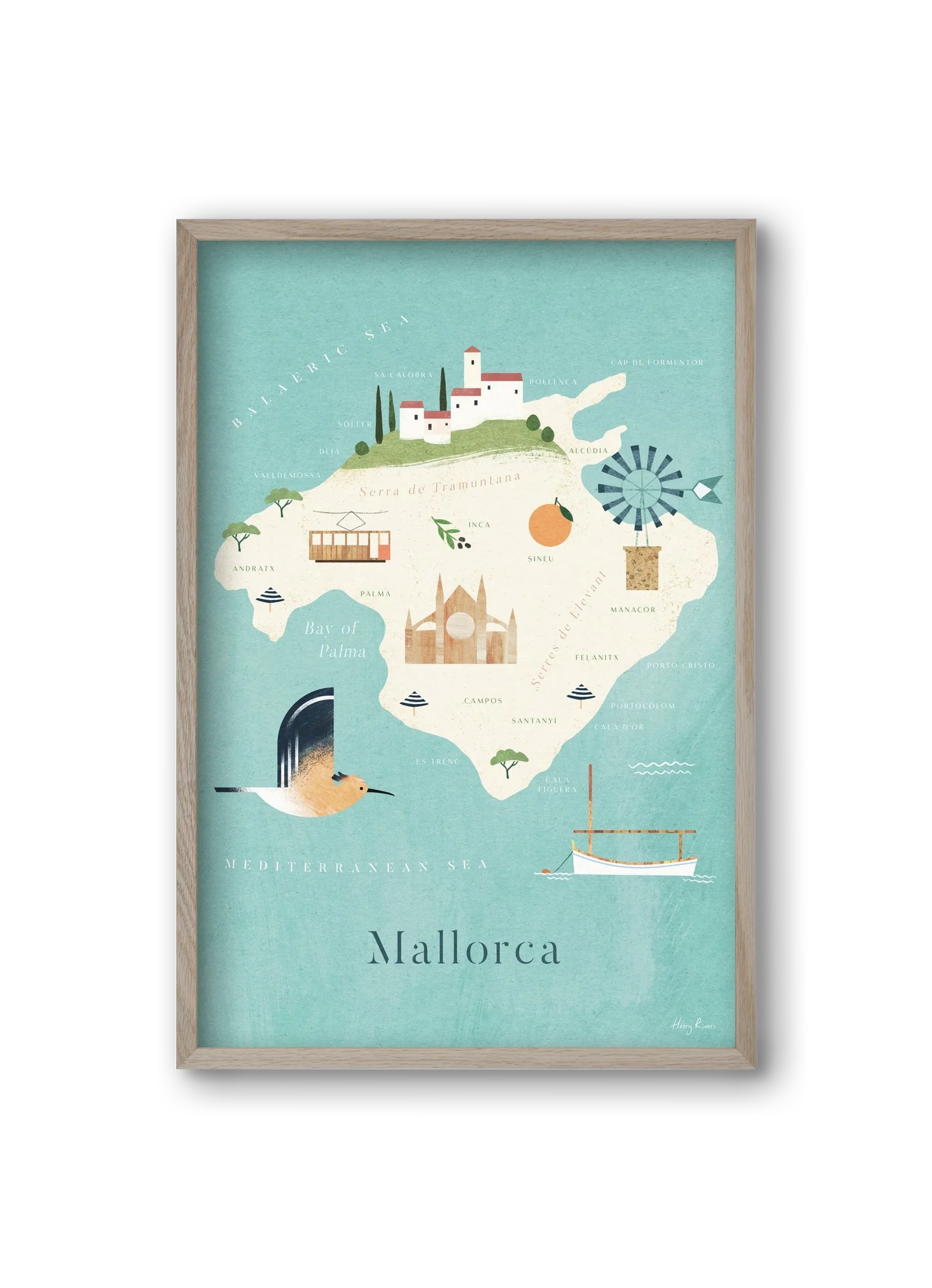 Mallorca Map - artbridge