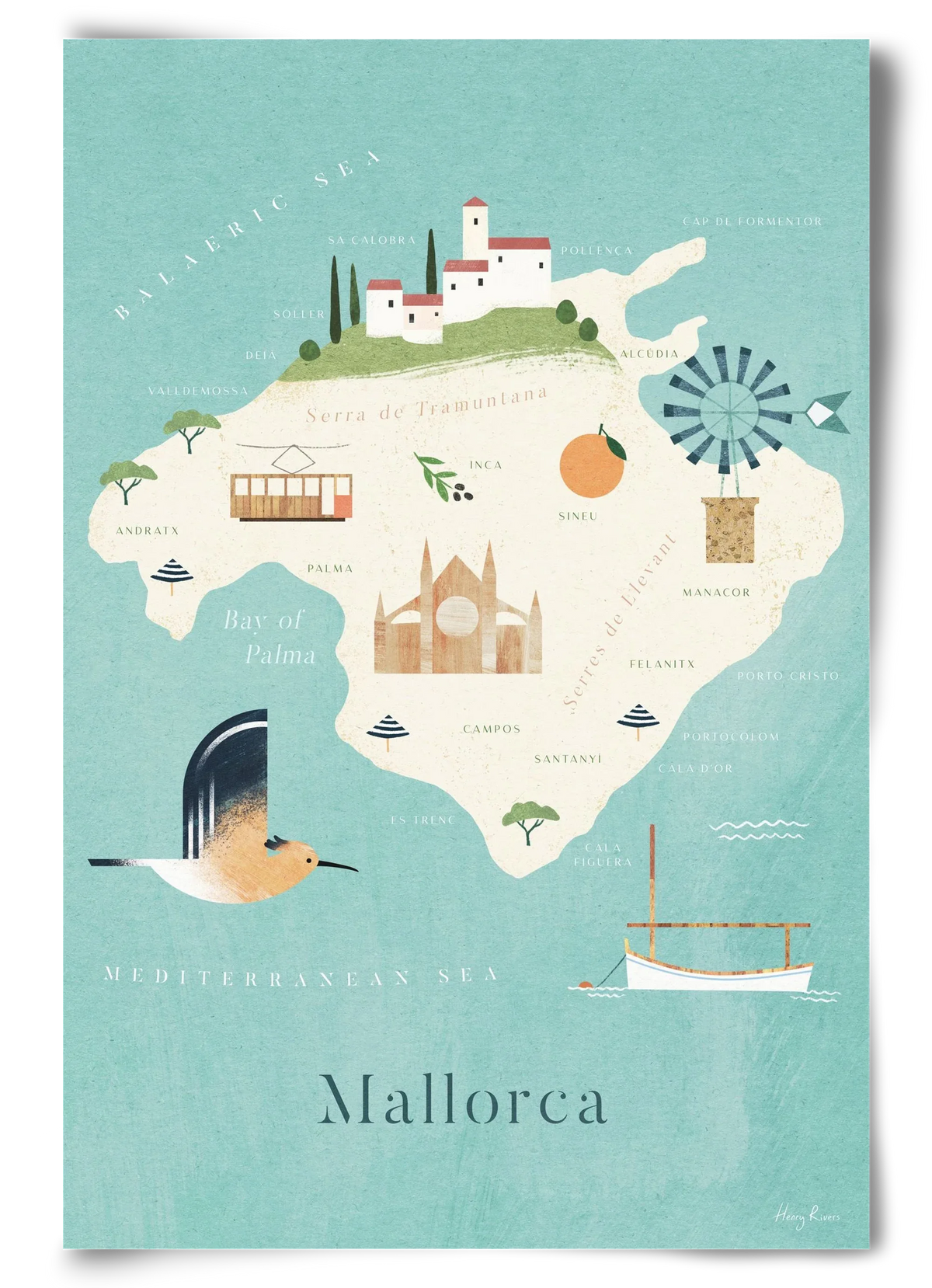 Mallorca Map - artbridge