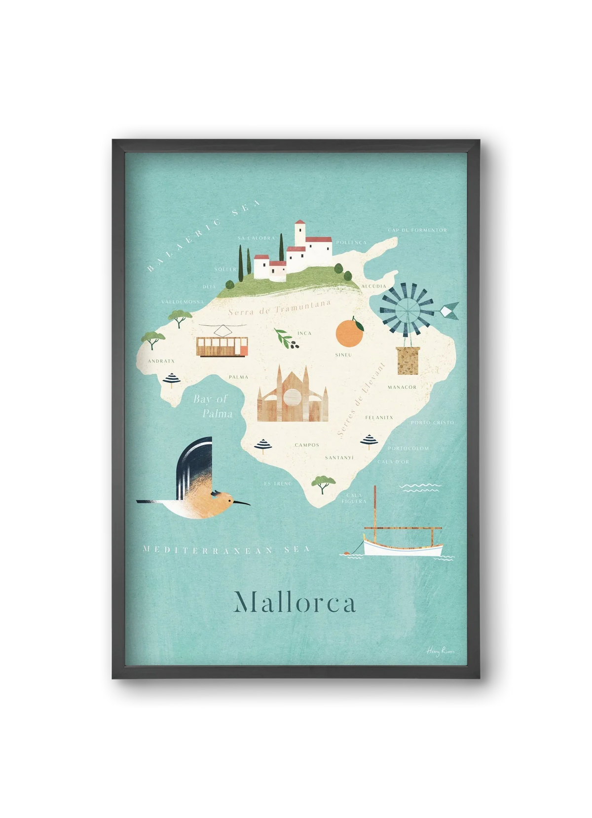 Mallorca Map - artbridge