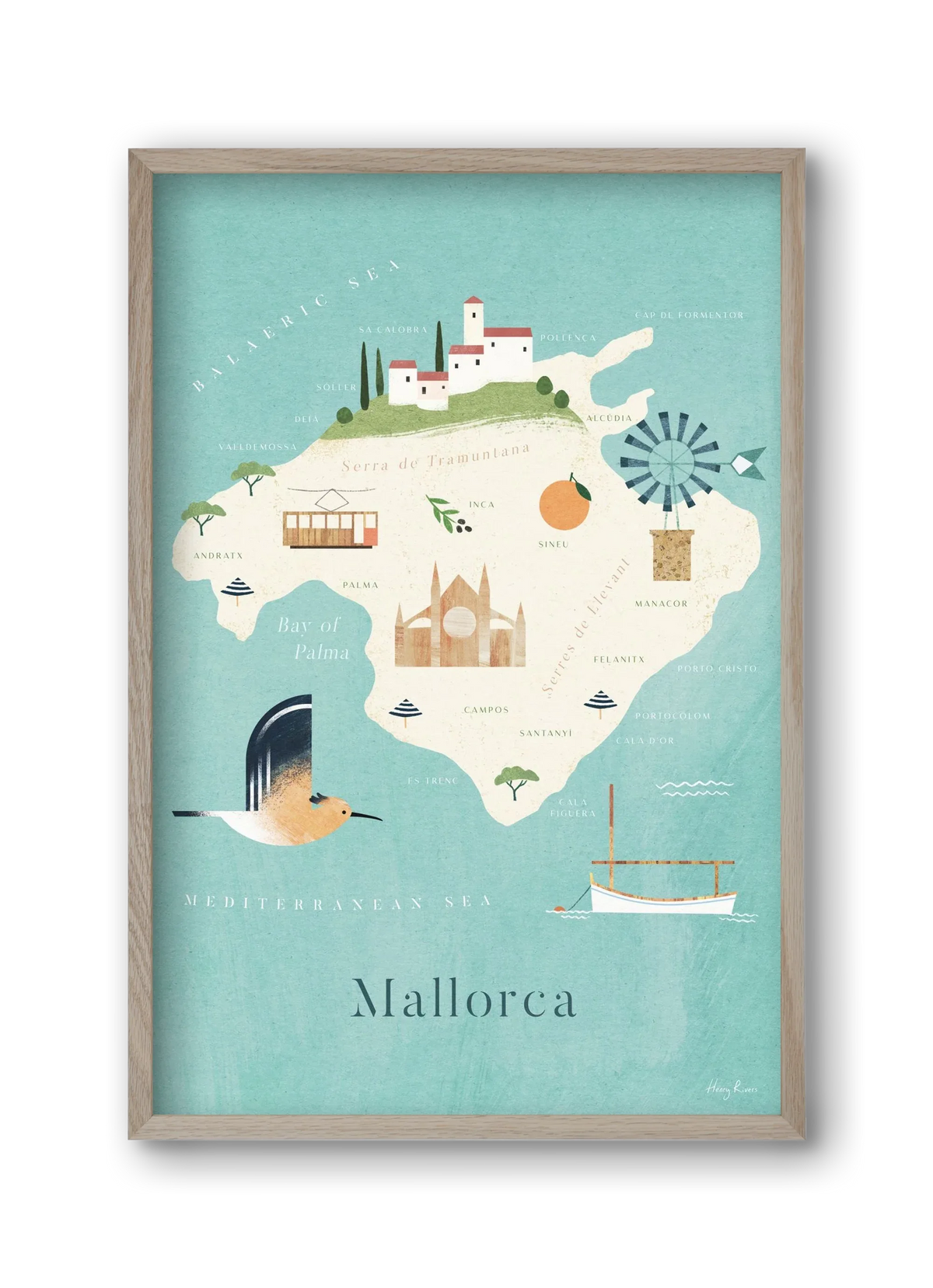 Mallorca Map - artbridge