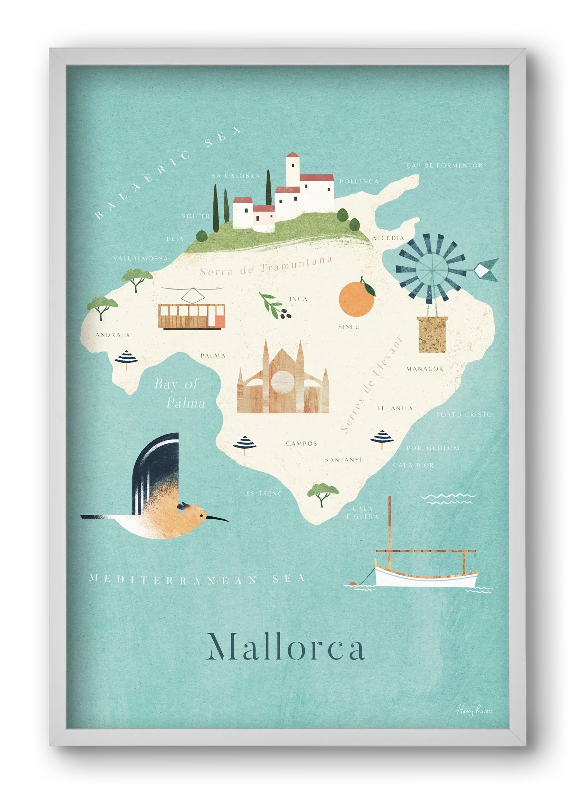 Mallorca Map - artbridge