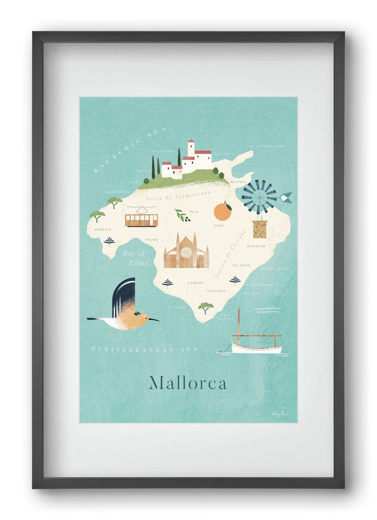 Mallorca Map - artbridge