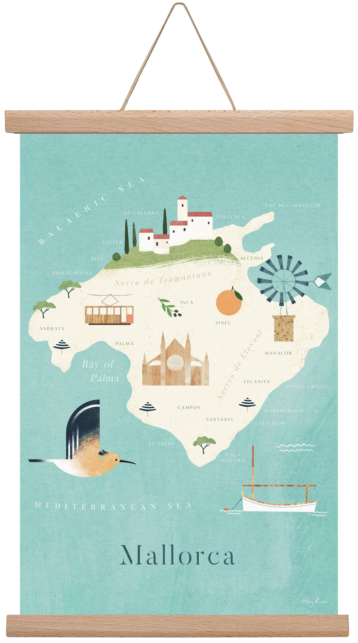 Mallorca Map - artbridge