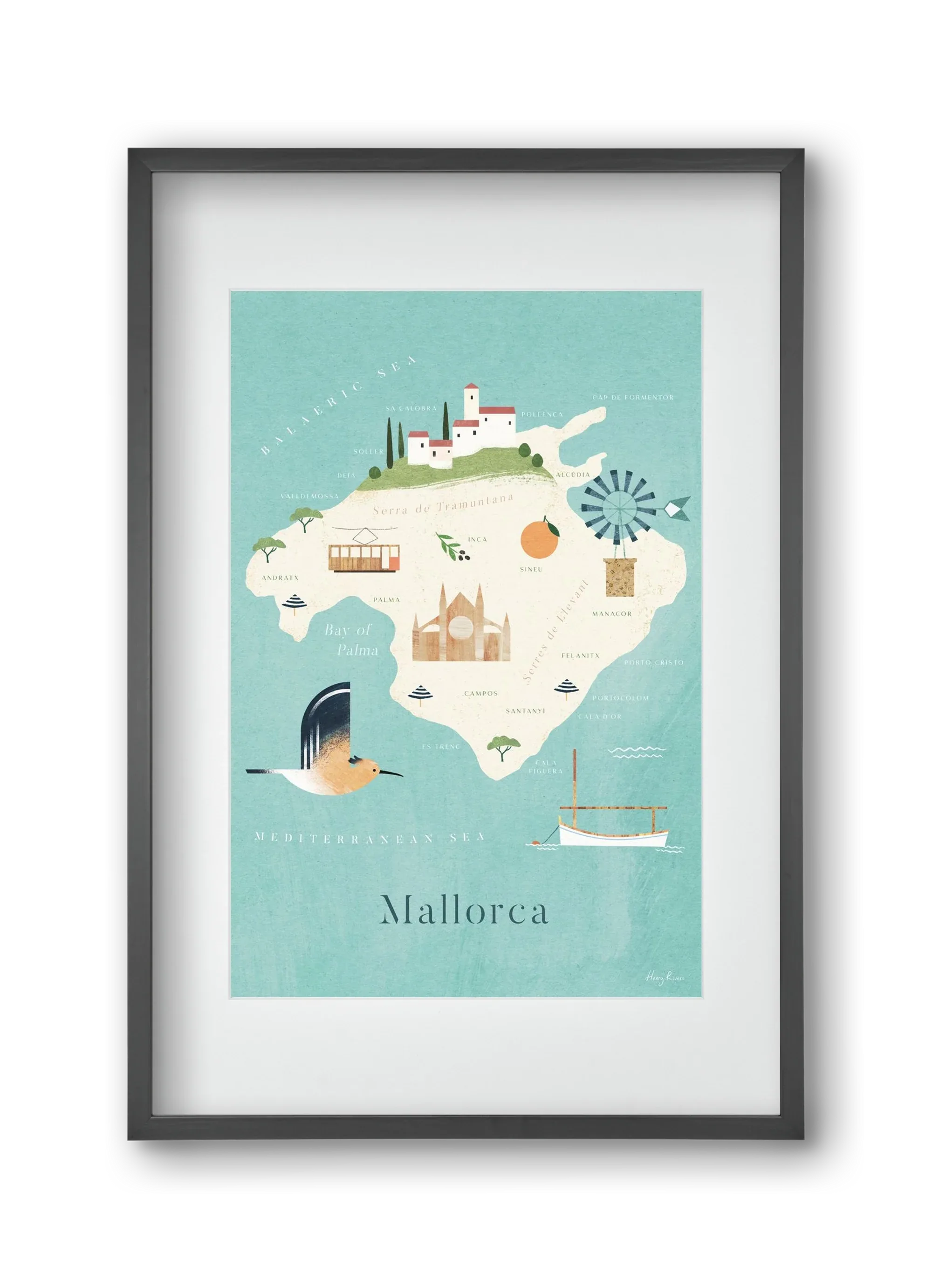 Mallorca Map - artbridge