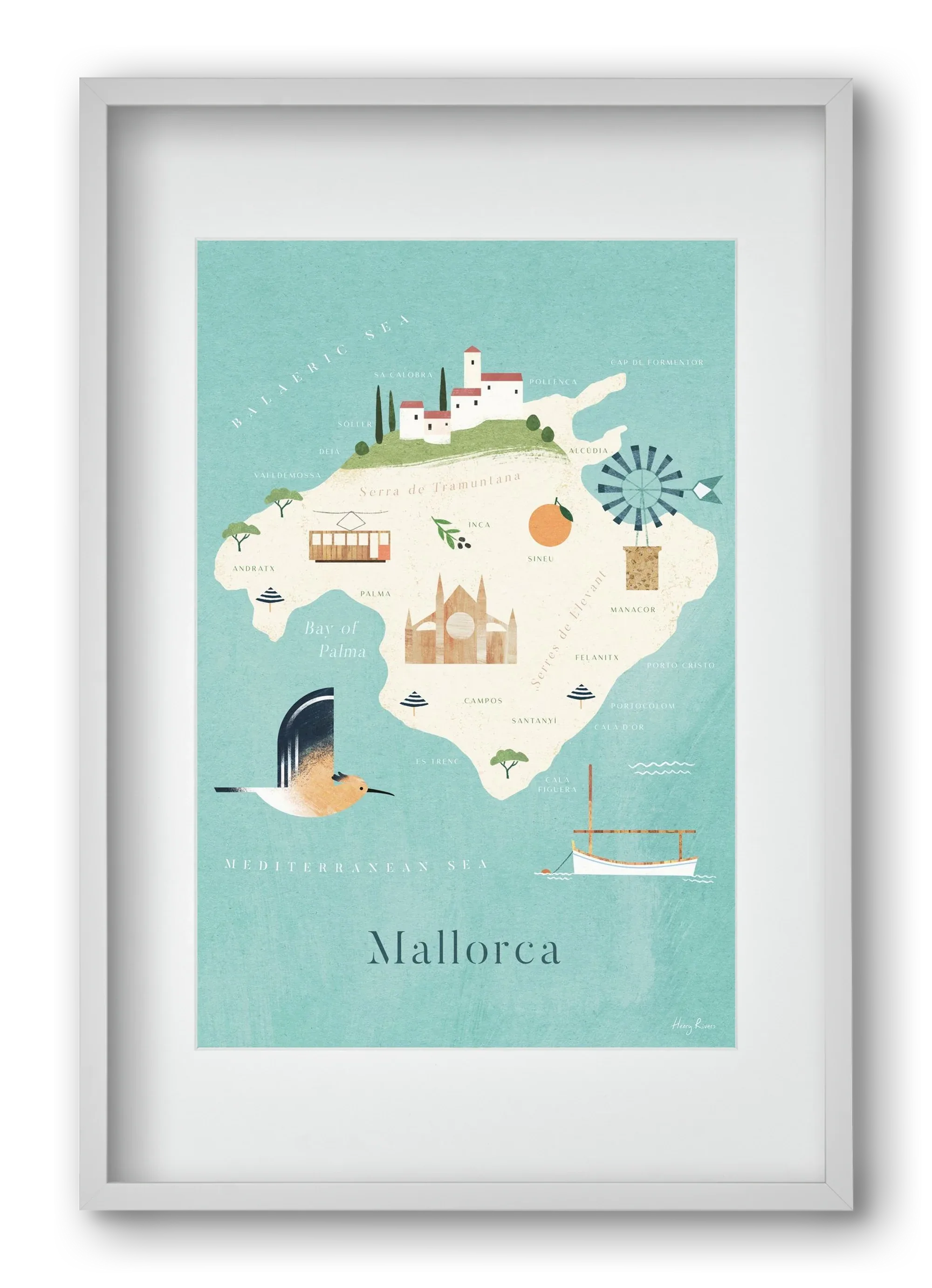 Mallorca Map - artbridge
