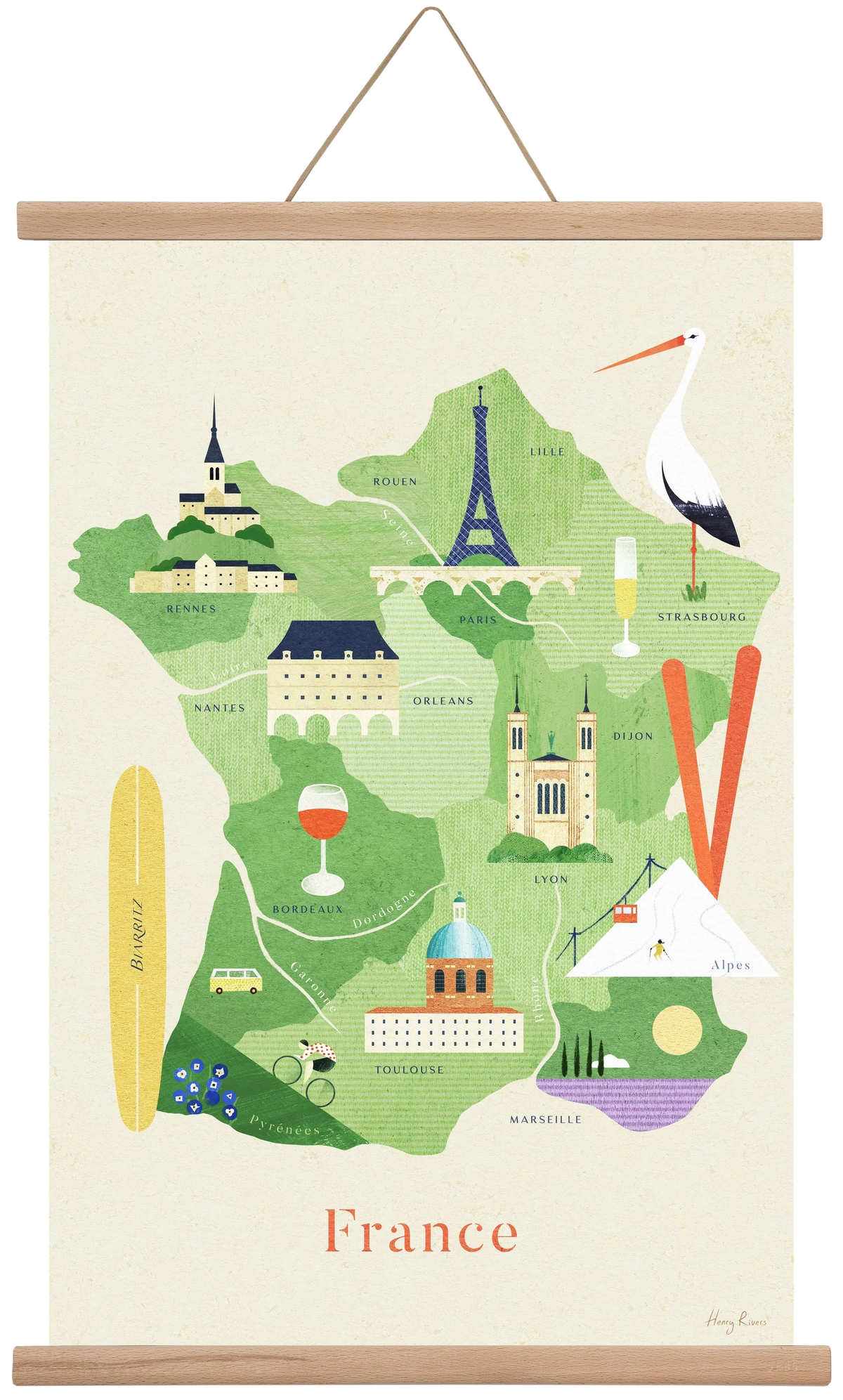 France Map - artbridge